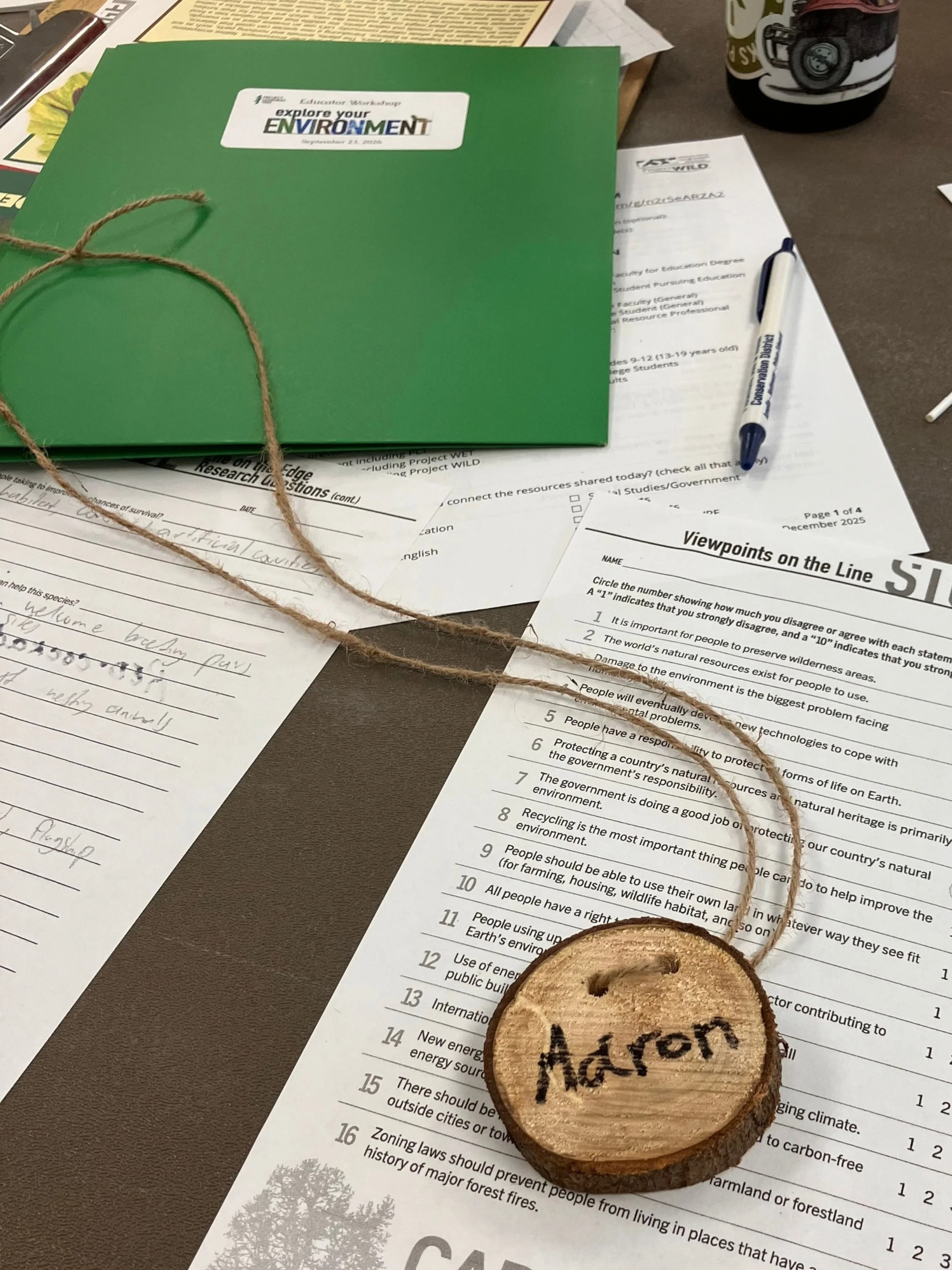 This week, Education and Outreach Specialist Aaron attended a Project Learning Tree training hosted by @piedmontvaswcd 🌲

Project Learning Tree (PLT) is an award-winning environmental education program designed for teachers and other educators, pare