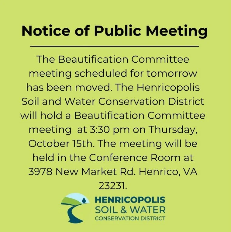Public Meeting Time Change!!