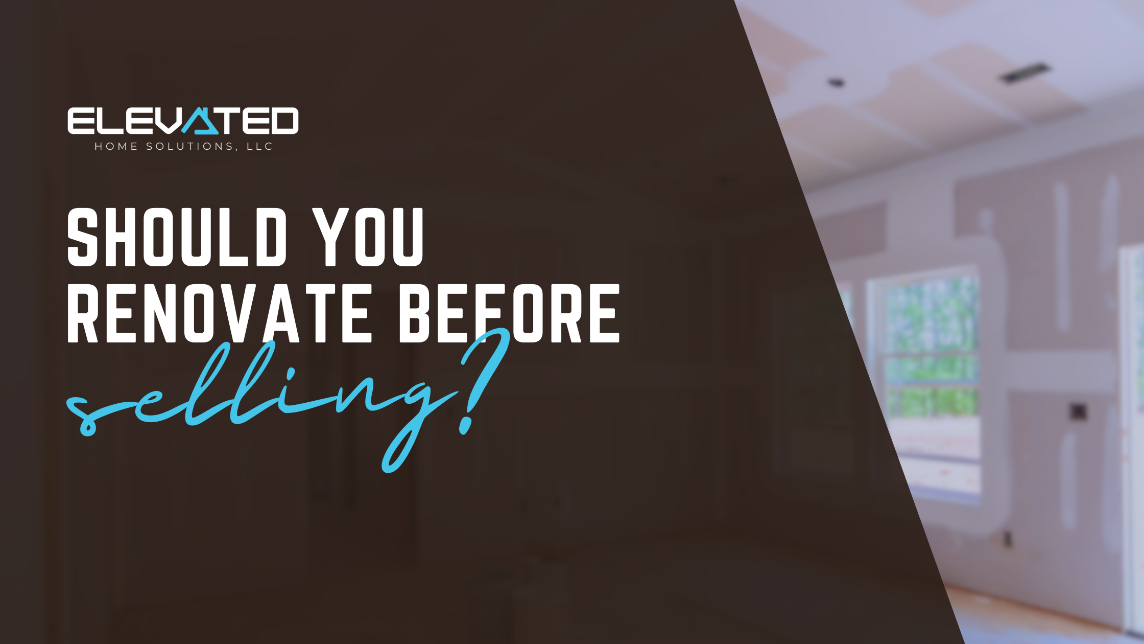 Should You Renovate Before Selling Your Home in 2026?