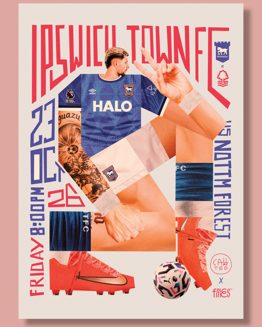 Ipswich v Nottingham Forest by Fries Vansevenant