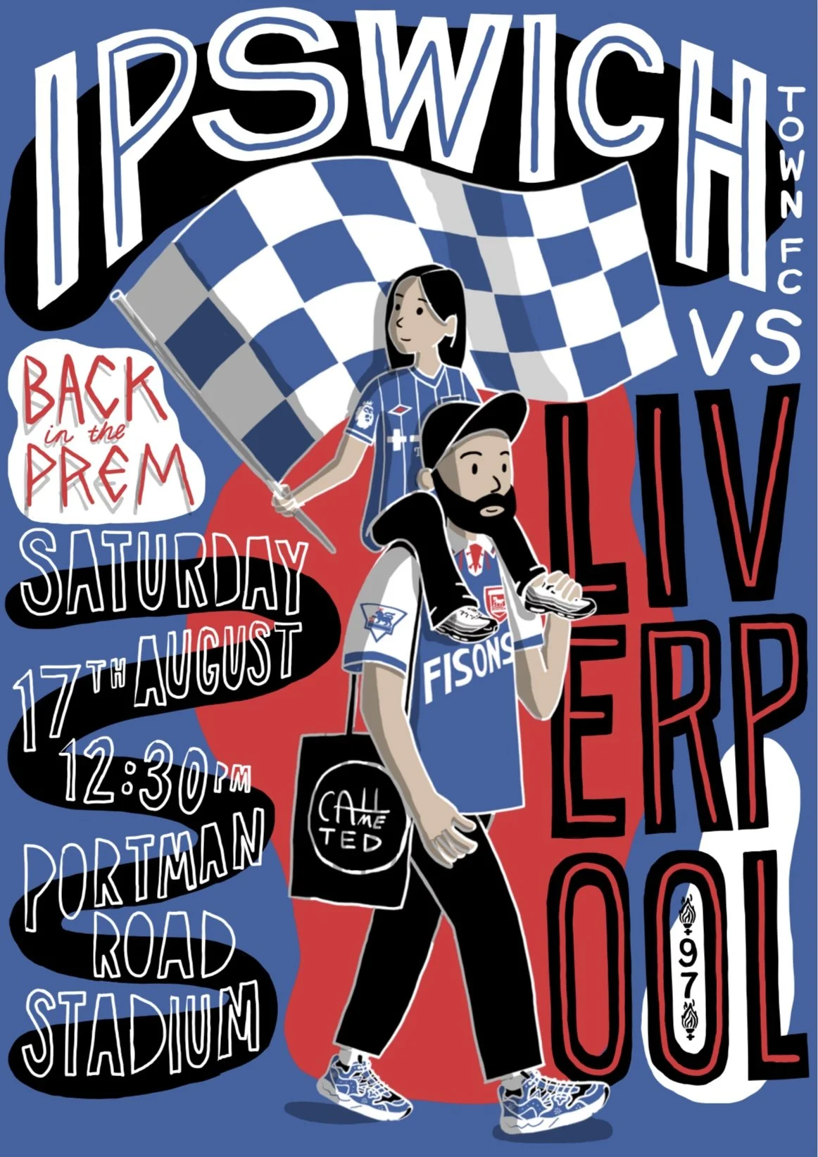 Ipswich Town v Liverpool by Go Bernard