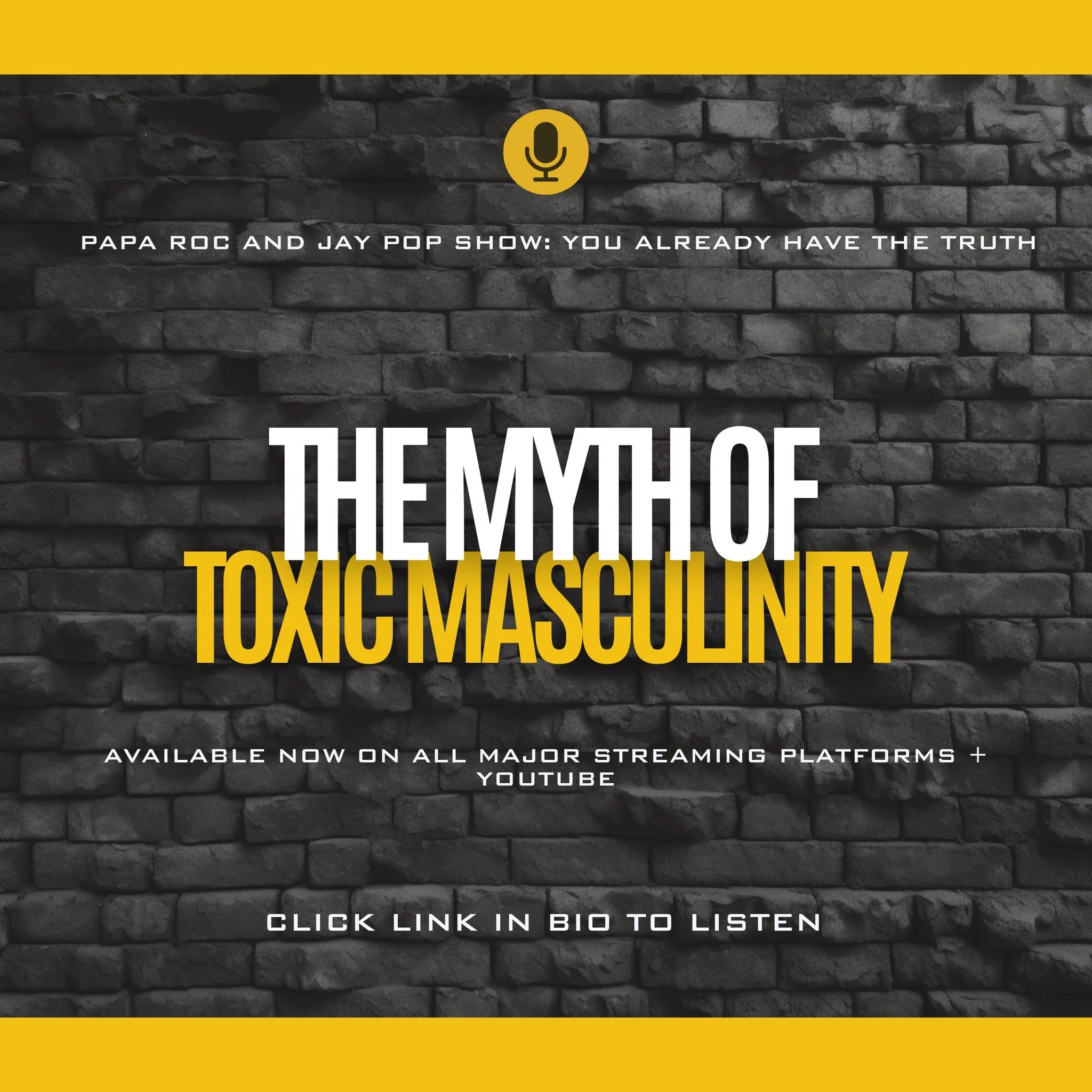 They call it &ldquo;toxic.&rdquo; God calls it &ldquo;masculinity.&rdquo;

Culture is trying to erase manhood&mdash;but biblical masculinity isn&rsquo;t toxic, it&rsquo;s transformative.

In this episode of The Papa Roc and Jay Pop Show: You Already 