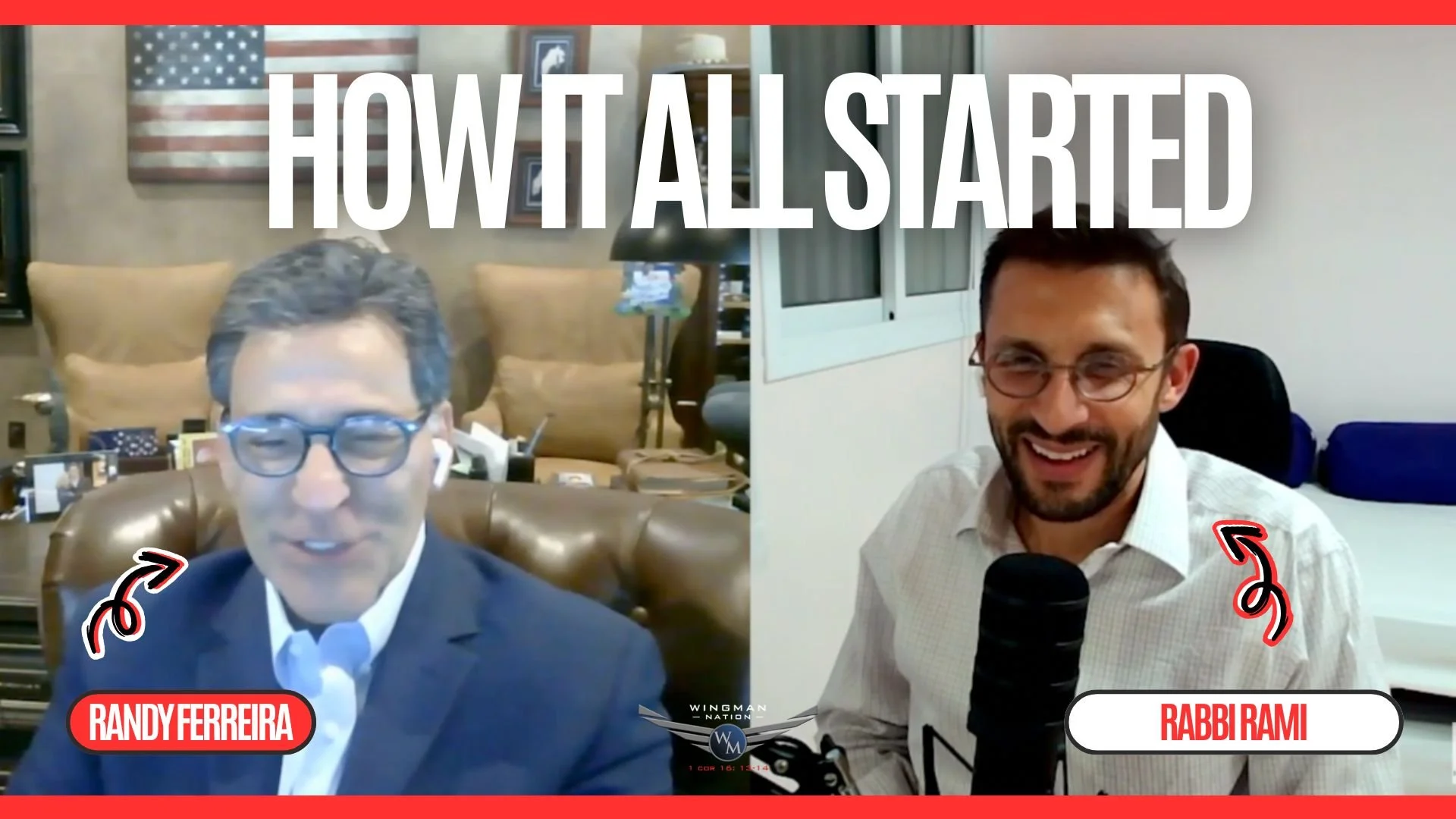 Here&rsquo;s a powerful segment from Randy&rsquo;s conversation on Biblical Money with Rabbi Rami Goldberg (Israel365) &mdash; sharing how Wingman Nation began and why this ministry exists.

🔗https://youtu.be/vc7dBqSHU3o

Grateful for the opportunit