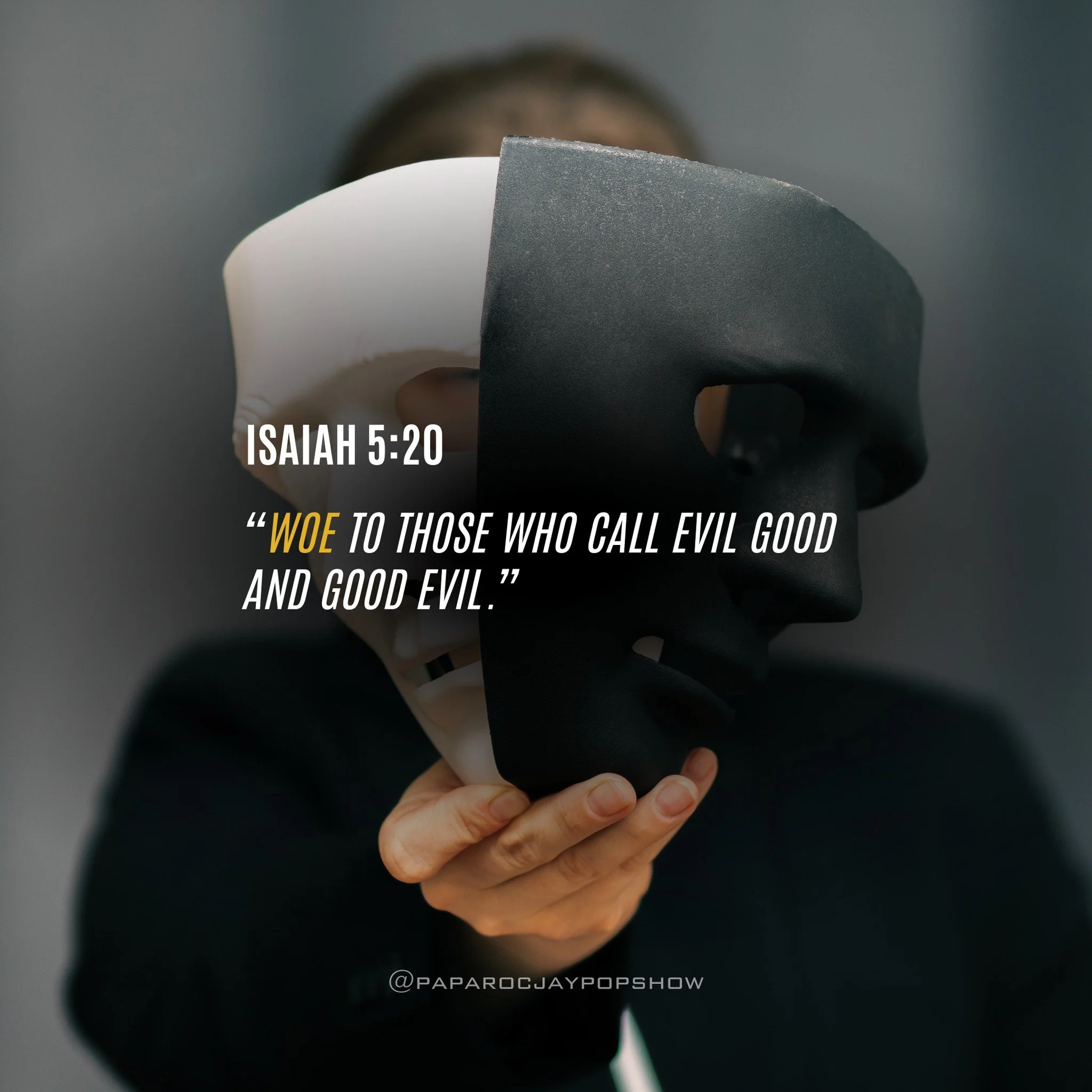 This verse hits harder today than ever. Stay rooted in TRUTH.

#WakeUpChurch #Truth #PapaRocAndJayPopShow #Christianpodcast