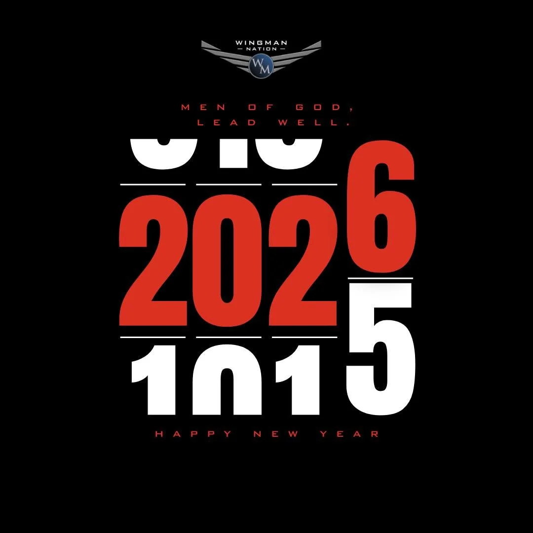 A new year doesn&rsquo;t change our calling.
Men of God &mdash; lead well, love deeply, and walk faithfully in 2026.

#WingmanNation #HappyNewYear2026 #LeadAtHome #MenOfFaith