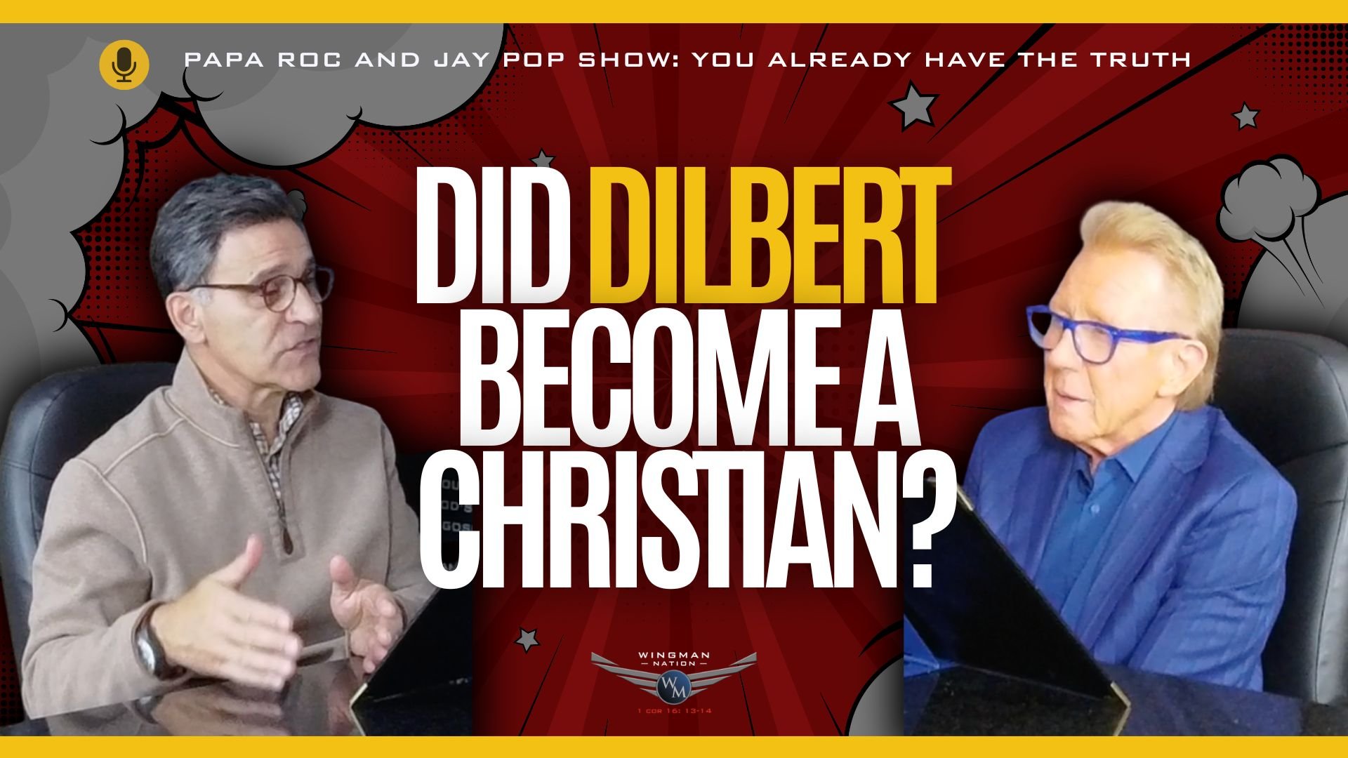 Is being a good person enough to get into heaven? As Dilbert creator Scott Adams faced death, he wrestled with that very question. Scripture gives a clear answer. Salvation is by grace alone through faith in Jesus Christ, and today is the day of salv