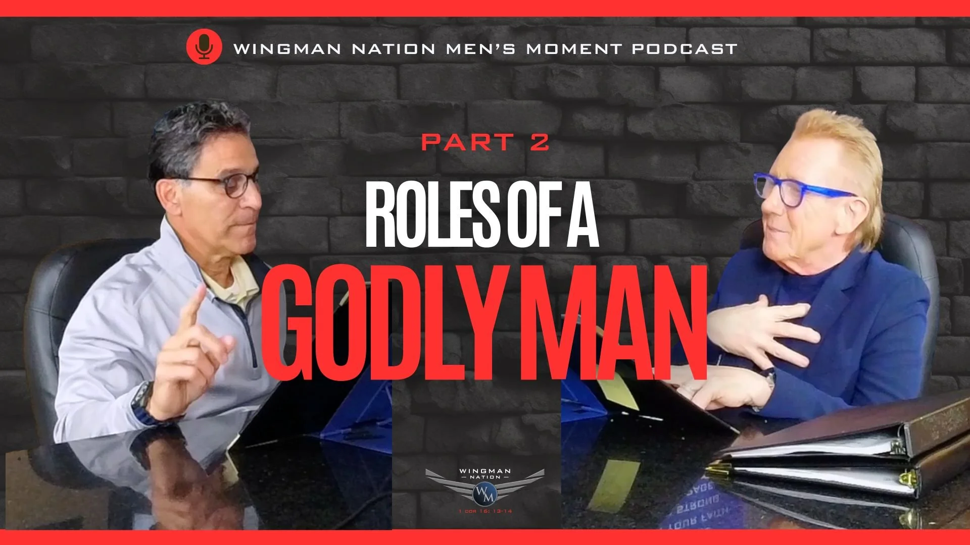Being a man isn&rsquo;t just something you say...it&rsquo;s something you live.

As a husband.
As a father.
As a leader.

Part 2 of the Masculine Manifesto breaks down what biblical manhood actually looks like in everyday life. Listen or watch now on
