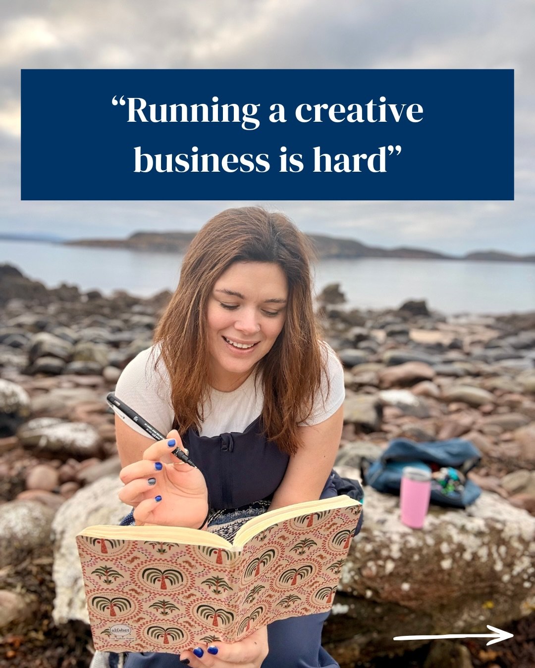 Running a creative business is hard.

But sometimes I remember the things little me dreamed about&hellip;

Being creative.
Making things.
Playing outside.
Meeting interesting people.
Believing in love stories.

And somehow that&rsquo;s what my life b