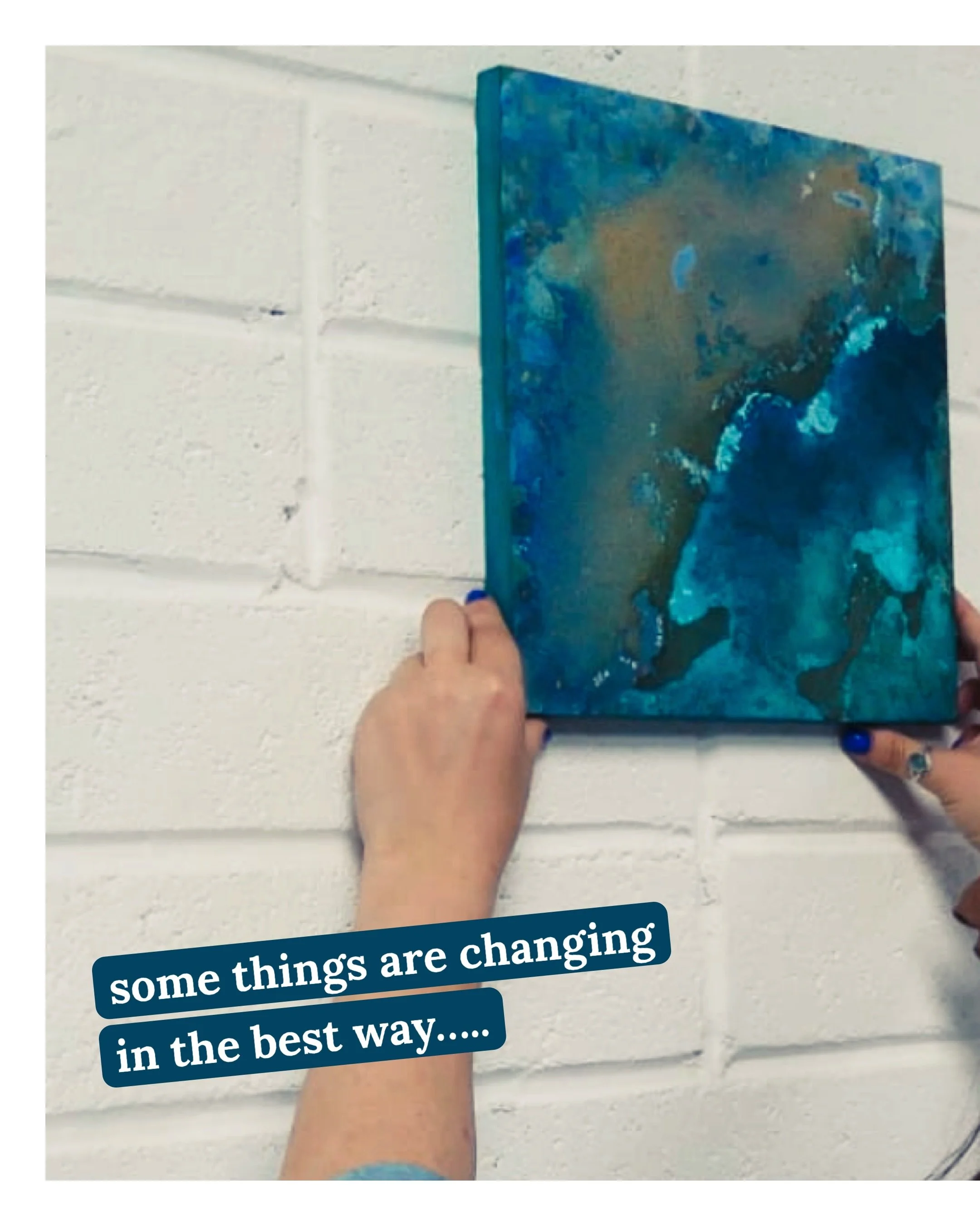A little studio life update because there&rsquo;s a lot happening behind the scenes!

Recently I&rsquo;ve found myself coming back to the same question:

How can I use creativity to help people feel more connected? To themselves, each other and the p