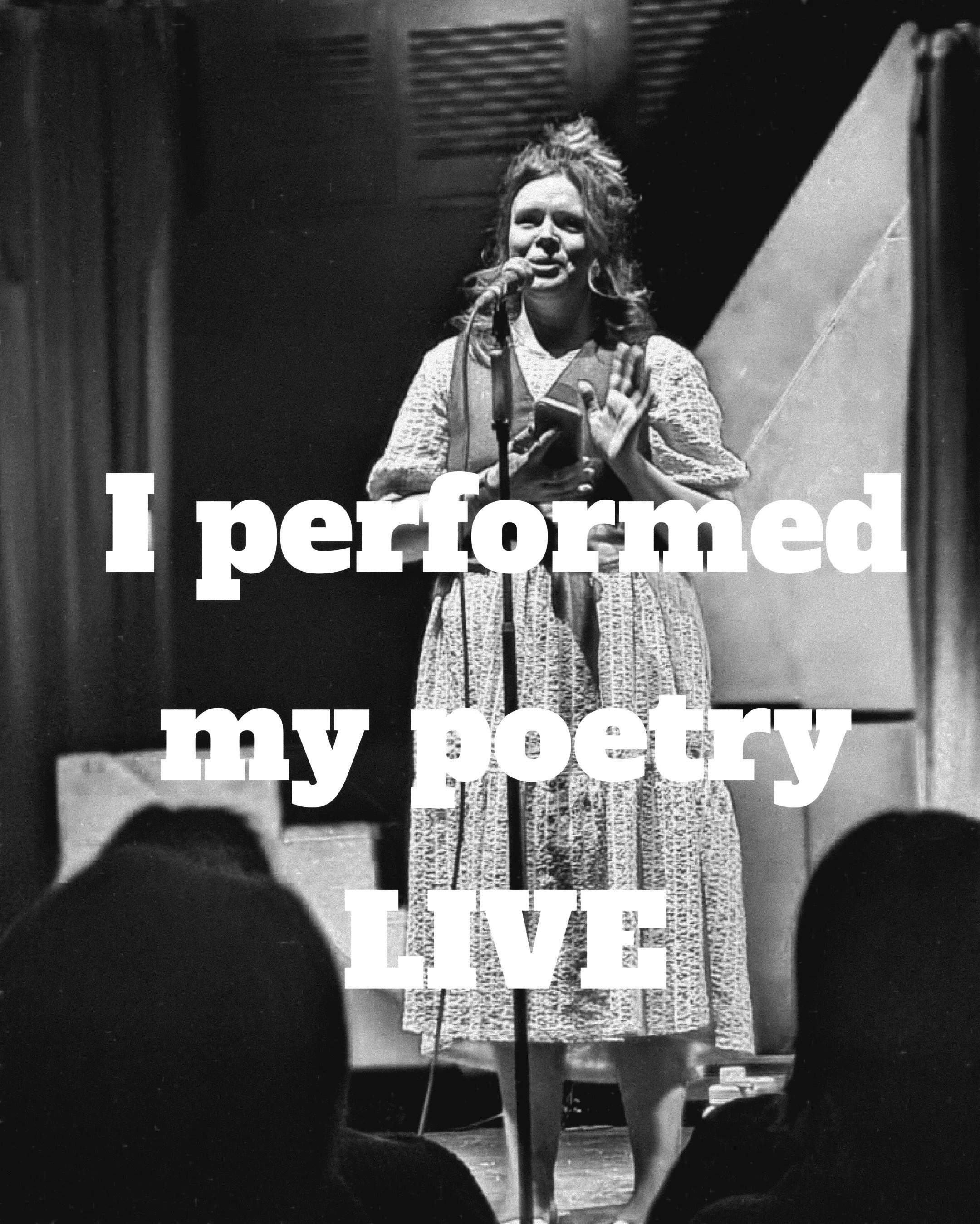 I did something I&rsquo;ve dreamt of last Friday and it required me to be SO brave &amp; I couldn&rsquo;t be prouder of myself for doing it.

Last Friday I had the opportunity to be @georgie_jonez support act. I stood up in front of an audience in th