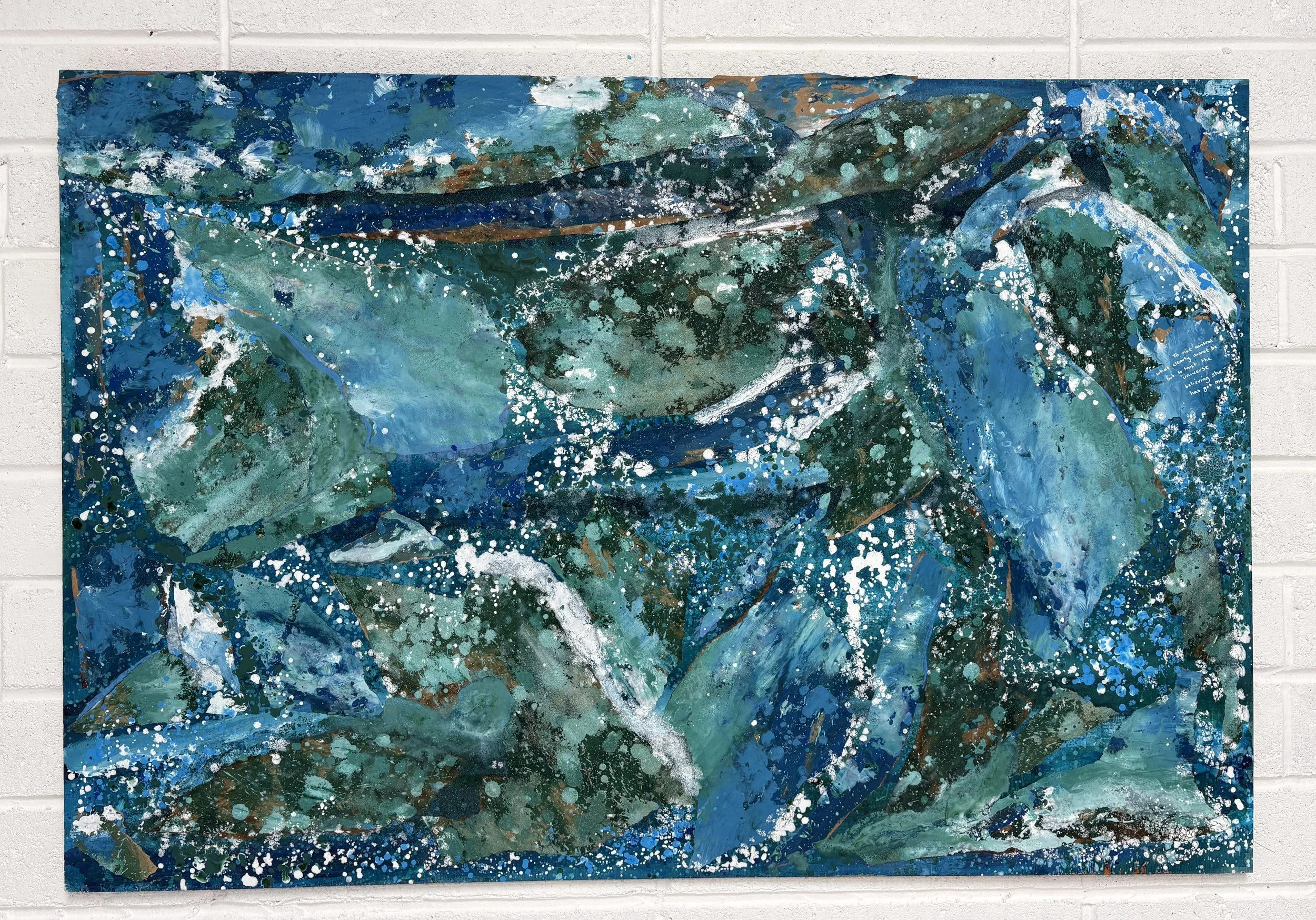 "Manifest" Original Mixed Media Piece