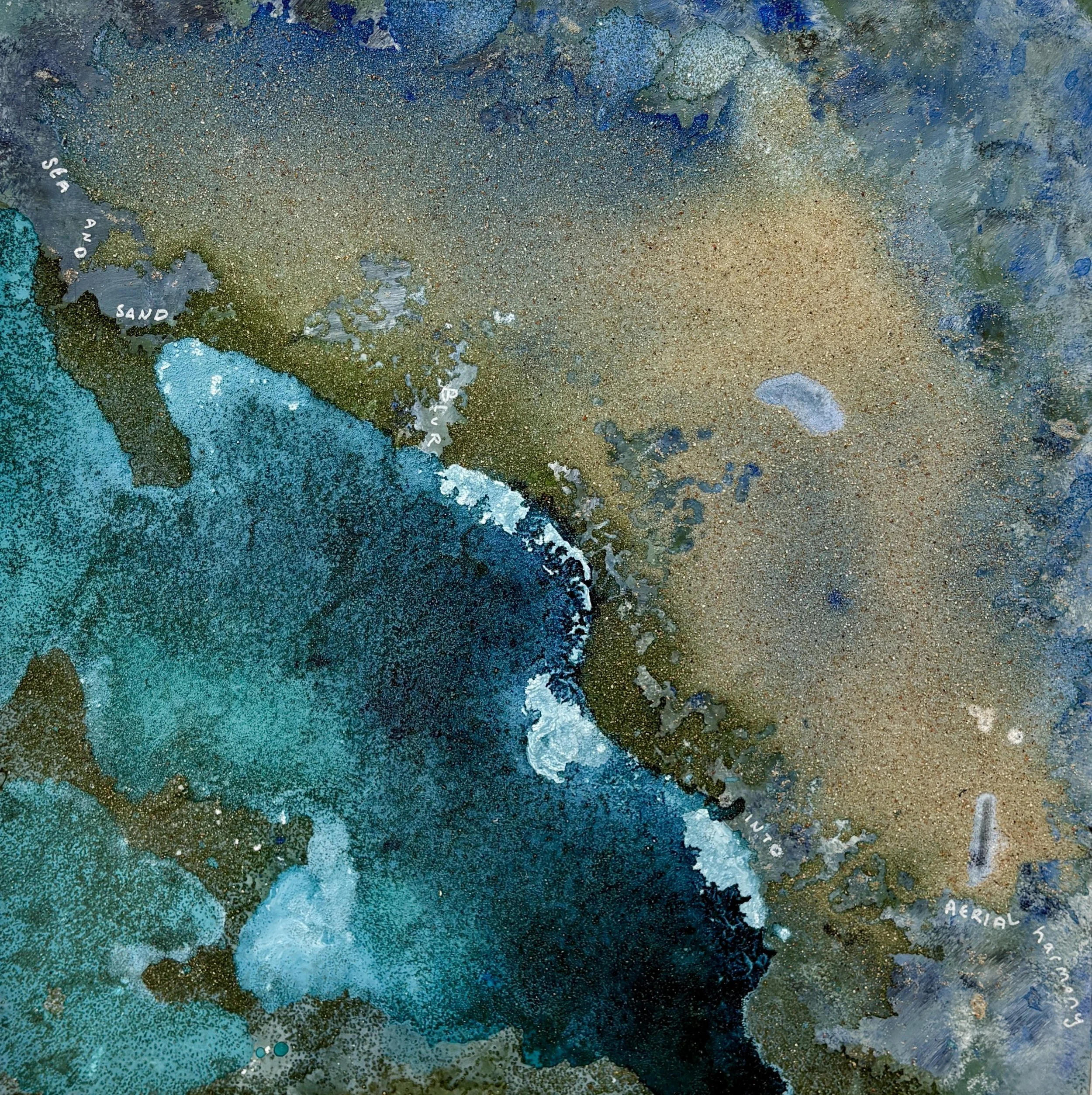 Aerial Harmony by Cornish artist and poet, Bella Wilhm