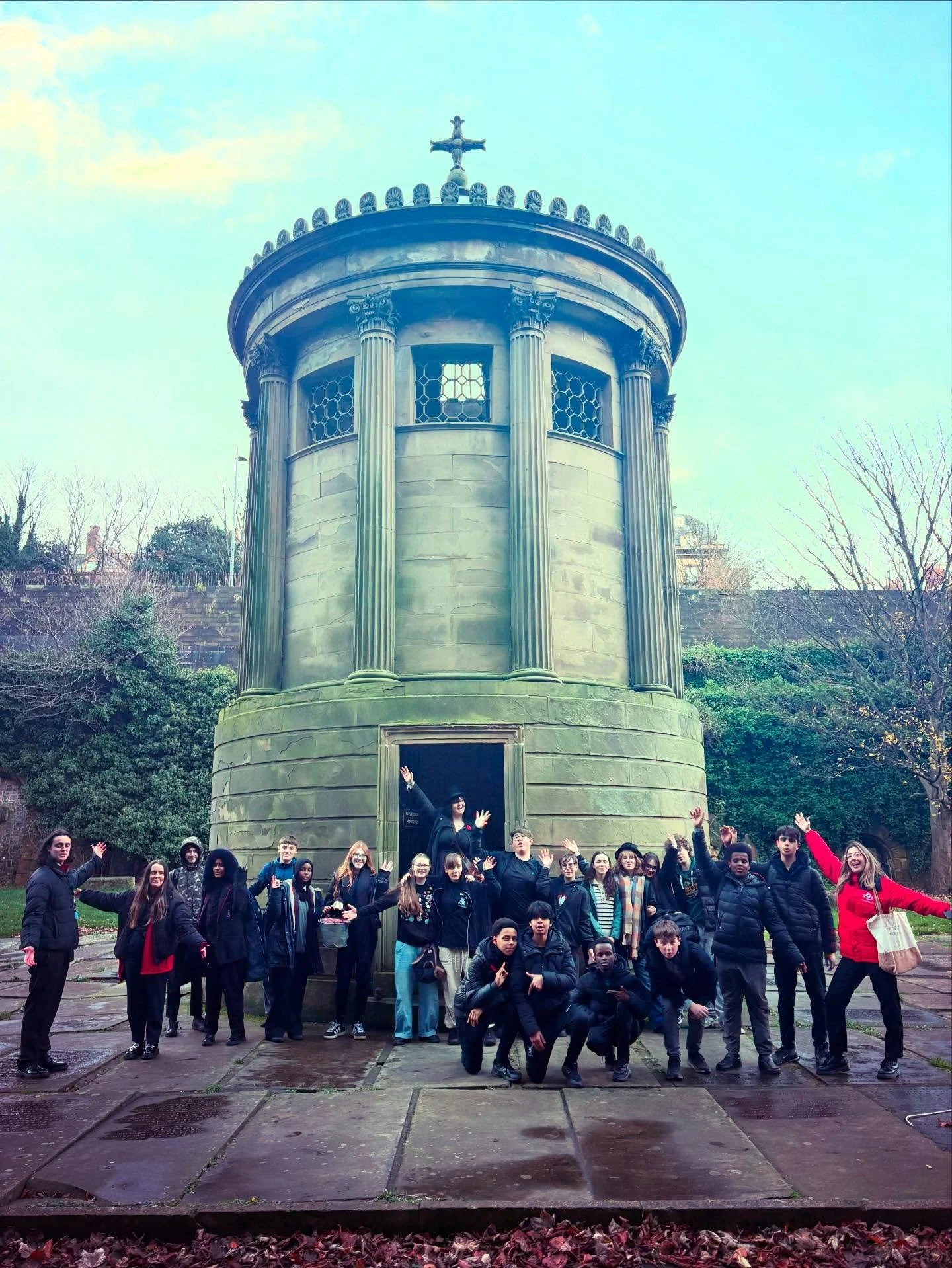 A Twisted Trail through Liverpool&rsquo;s Hauntings and Histories with Year 9 Religious Education class at King&rsquo;s Leadership Academy Liverpool @kings.liverpool this afternoon - delving into a fascinating unit of study &ldquo;Is Death the End?&r