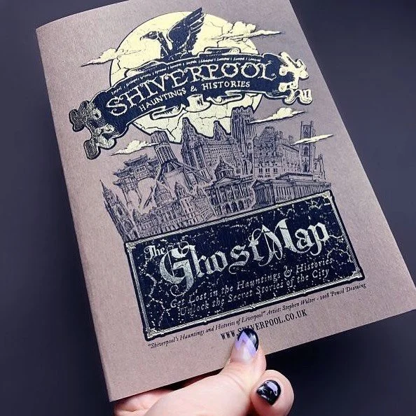 📣 🎁 #LiverpoolGiftIdeas 🎁 📣 

The Shiverpool #GhostMap is the Perfect Stocking Chiller! For a unique #LiverpoolGift think Shiverpool! What&rsquo;s included? 

🕯️A1 Ghost Map

🪦 Hauntings and Histories Ghost Trail

🦉A5 Ghost Card 

🔮 All wrapp