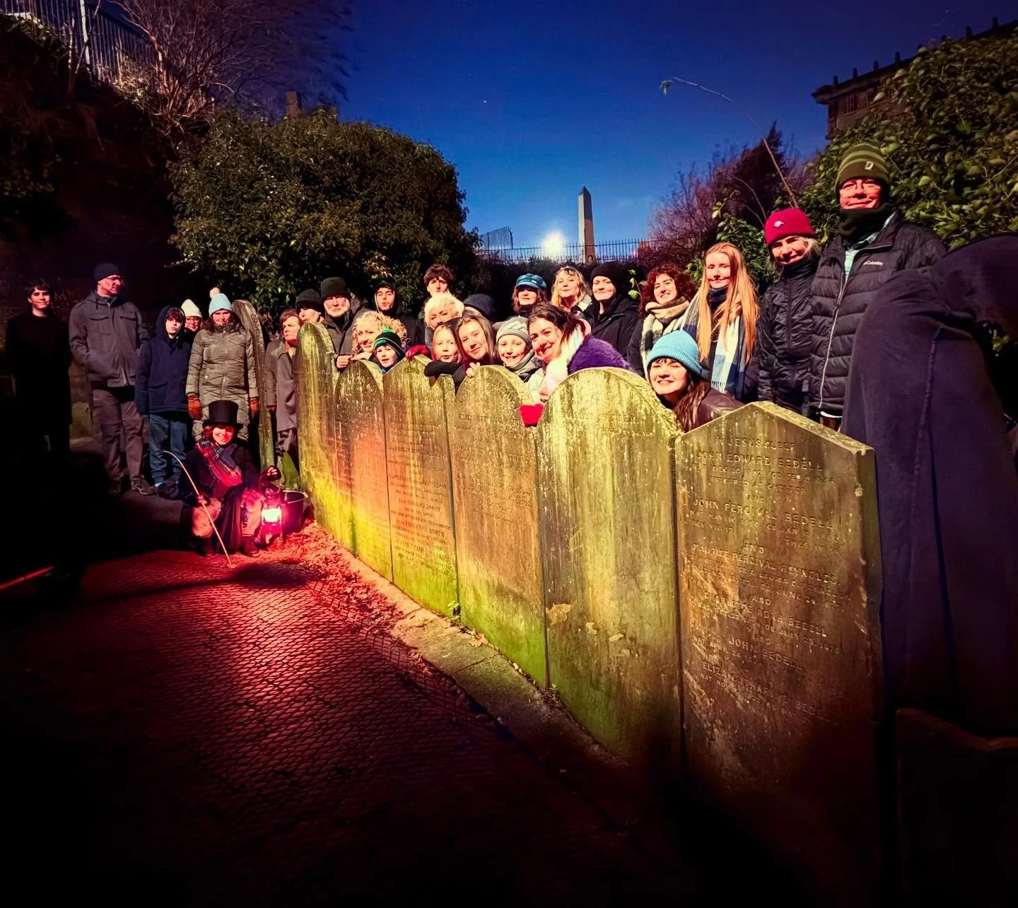 New Year&rsquo;s Day Tour this evening&hellip; Wind whipped through the wilding temperatures wonderfully 💀