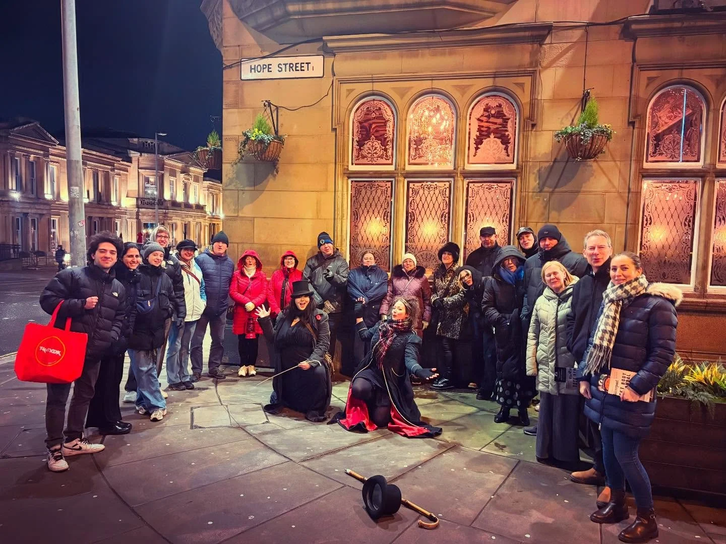 We certainly delivered the Shiver last night&hellip; February is being devilishly dishy with ice ice baby being flavour of the month 🪦🪏⏳ Step out into Winter in style with the Shiverpool Crew 🎩

This Week&rsquo;s Shiverpool Tours Coming Up&hellip;