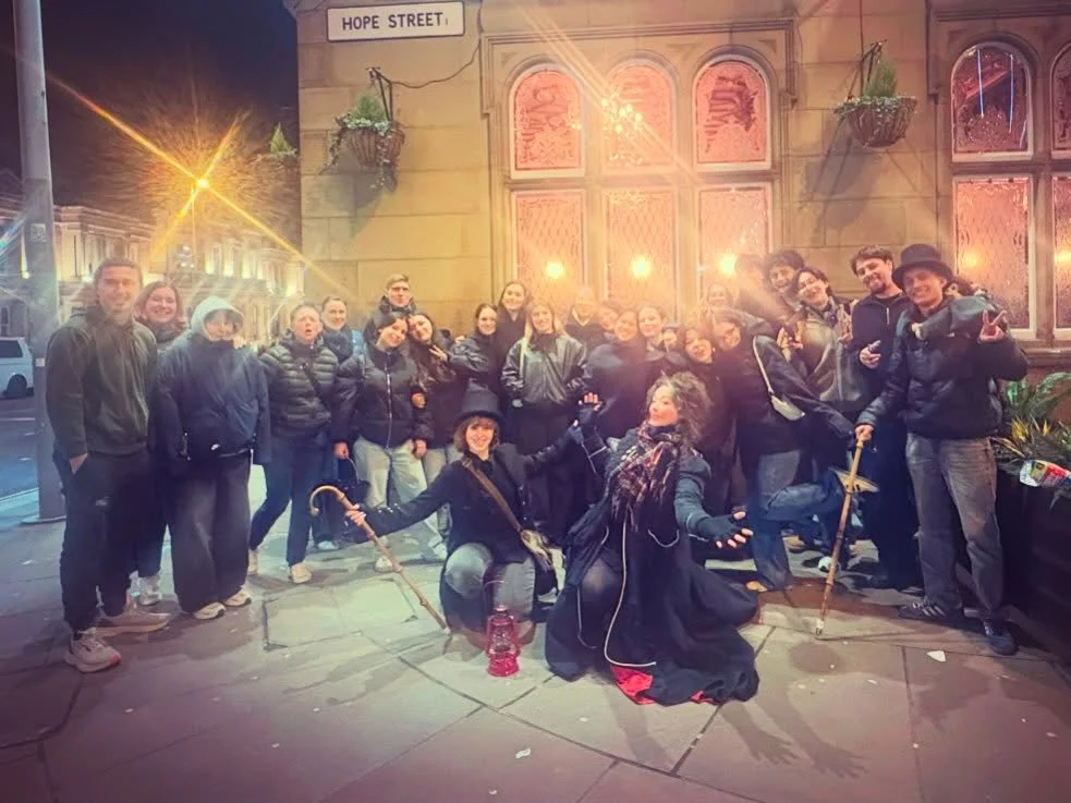 No rest for the wicked 🧛&zwj;♀️🩸🦇 After an evening of celebration @lcrtourismawards we dived into a Private Bespook Shiverpool Tour this evening &hellip;.

Spirit of the Swiss🇨🇭Together we scaled and survived the intrepid twists and turns of the