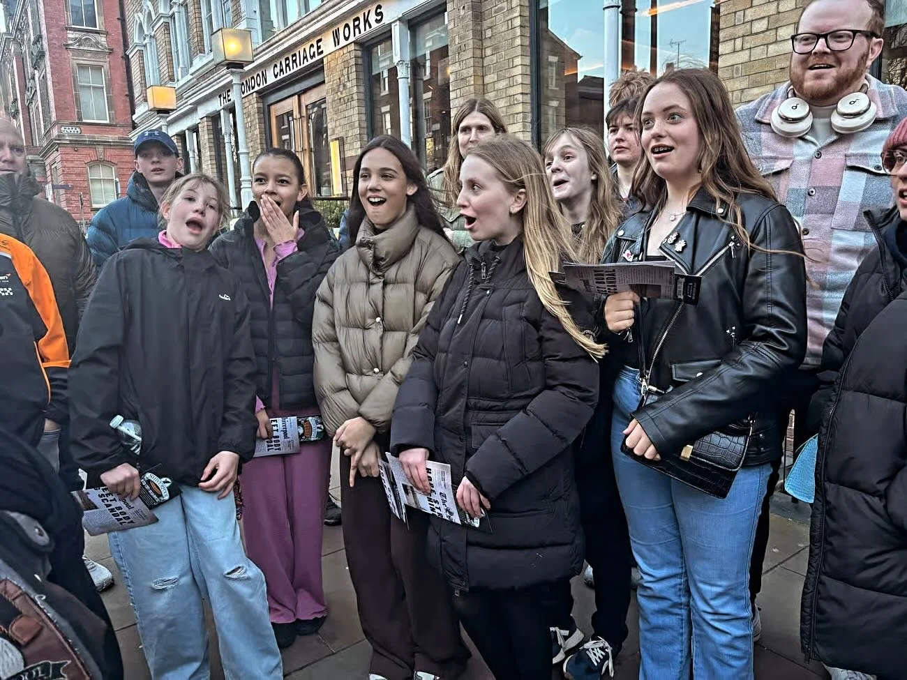 #Halfterm #Liverpool #Thingstodo

Halfterm Shiverpool Street-Theatre, Family Fun, Frights and City Sights! 

🎟️ BOOK DIRECT 20% off code &lsquo;Shiver&rsquo; Thurs-Sat
👻 &pound;13 Sunday Specials

Holiday Dates 🗓️ 

🪦 Fri 22nd 7PM Hope Street Shi