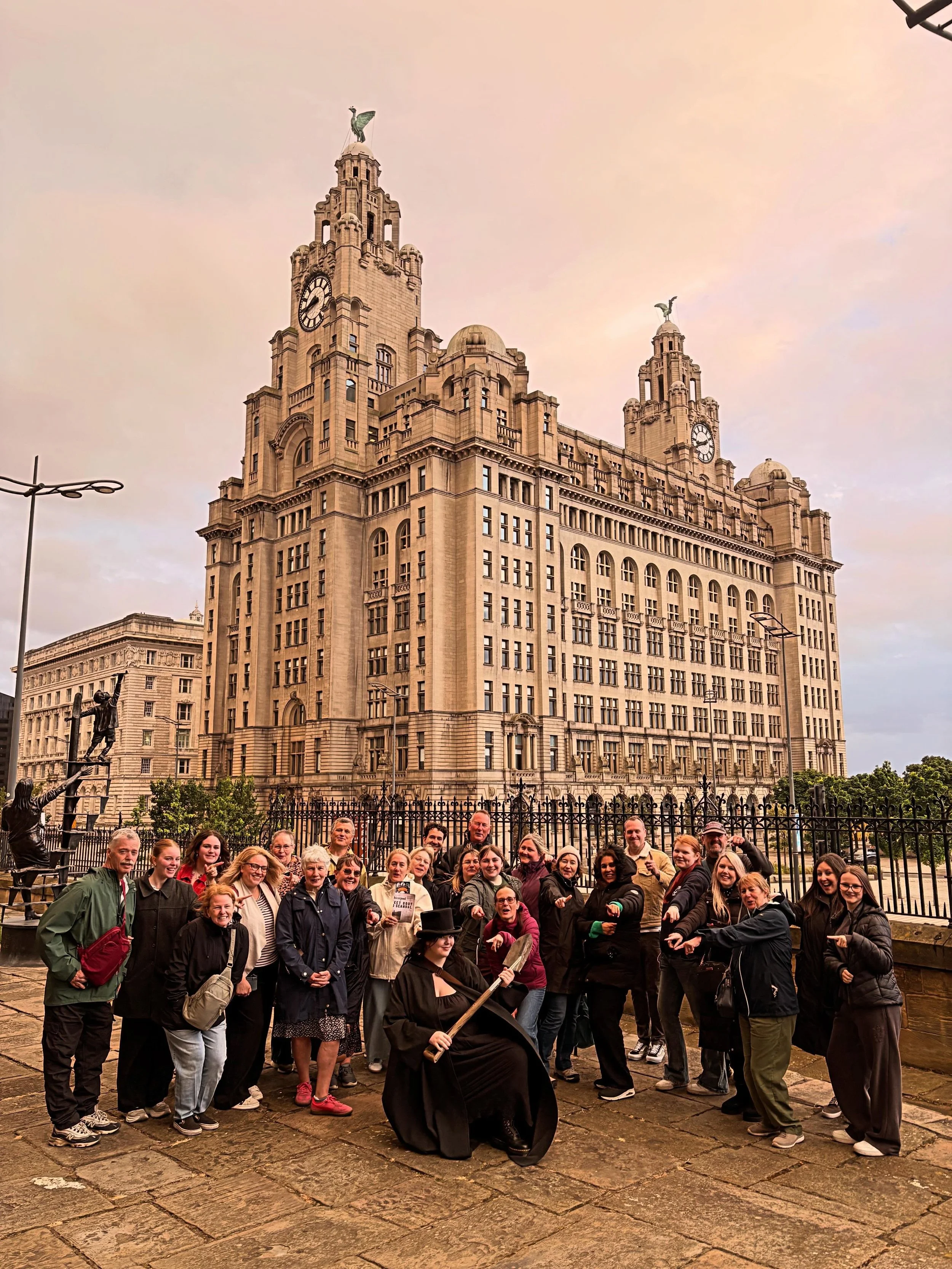 Three Cheers to the Three Dusketeers - mission completed&hellip; Wicked Wednesday over and out 🫀

Shiverpool 🎩 Family Fun, Frights &amp; City Sights! A Fact-Filled, Nicely Chilled, 90-Minute Show! 

🎟️ BOOK DIRECT 20% off code &lsquo;Shiver&rsquo;