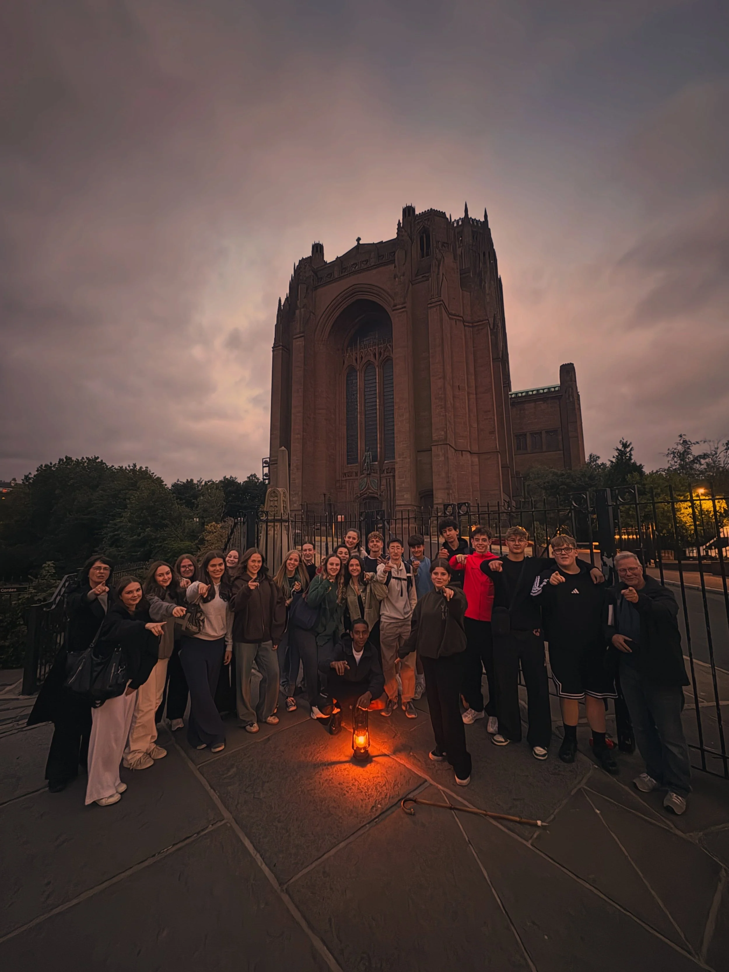 A Tuesday night most Terrific 😱 with the return of our German friends from #Mosbach ☺️ A private tour for a wonderful group of students last night was a devilish delight 🇩🇪 

The Summer Shivers with Shiverpool 💀 

🎟️ BOOK DIRECT 20% off code &ls