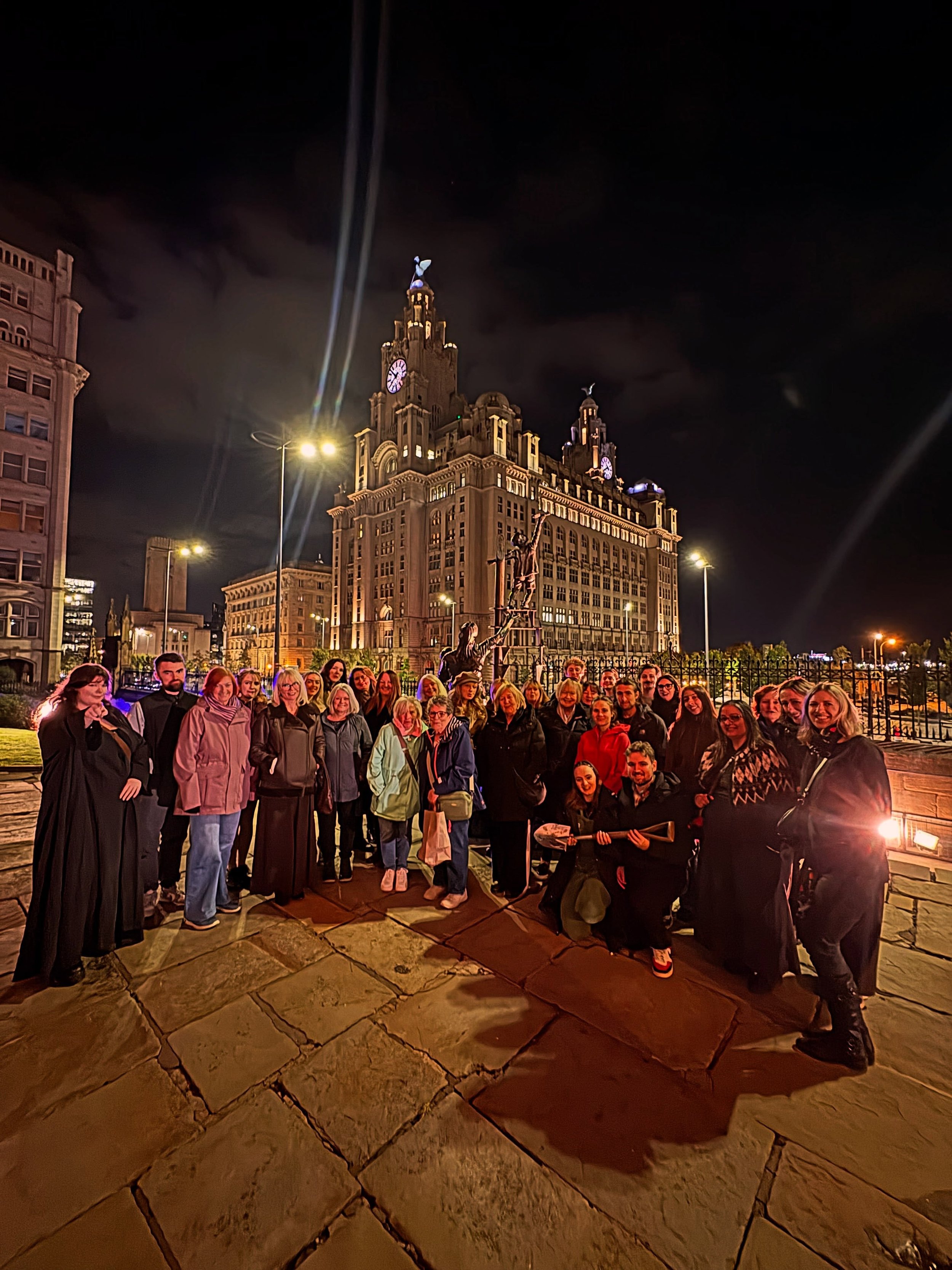 Saturday Shivers Dished and Devoured 👻 

Do Not Go Gentle 🖤 

Join us for Family Fun Frights &amp; City Sights! 

Set Your Spirit Free with Shiverpool!

🌺 Gather Ye Rose Buds While Ye May! 
🎭Join us for Performance, Philosophy and Play!

🎟👇🏻 B