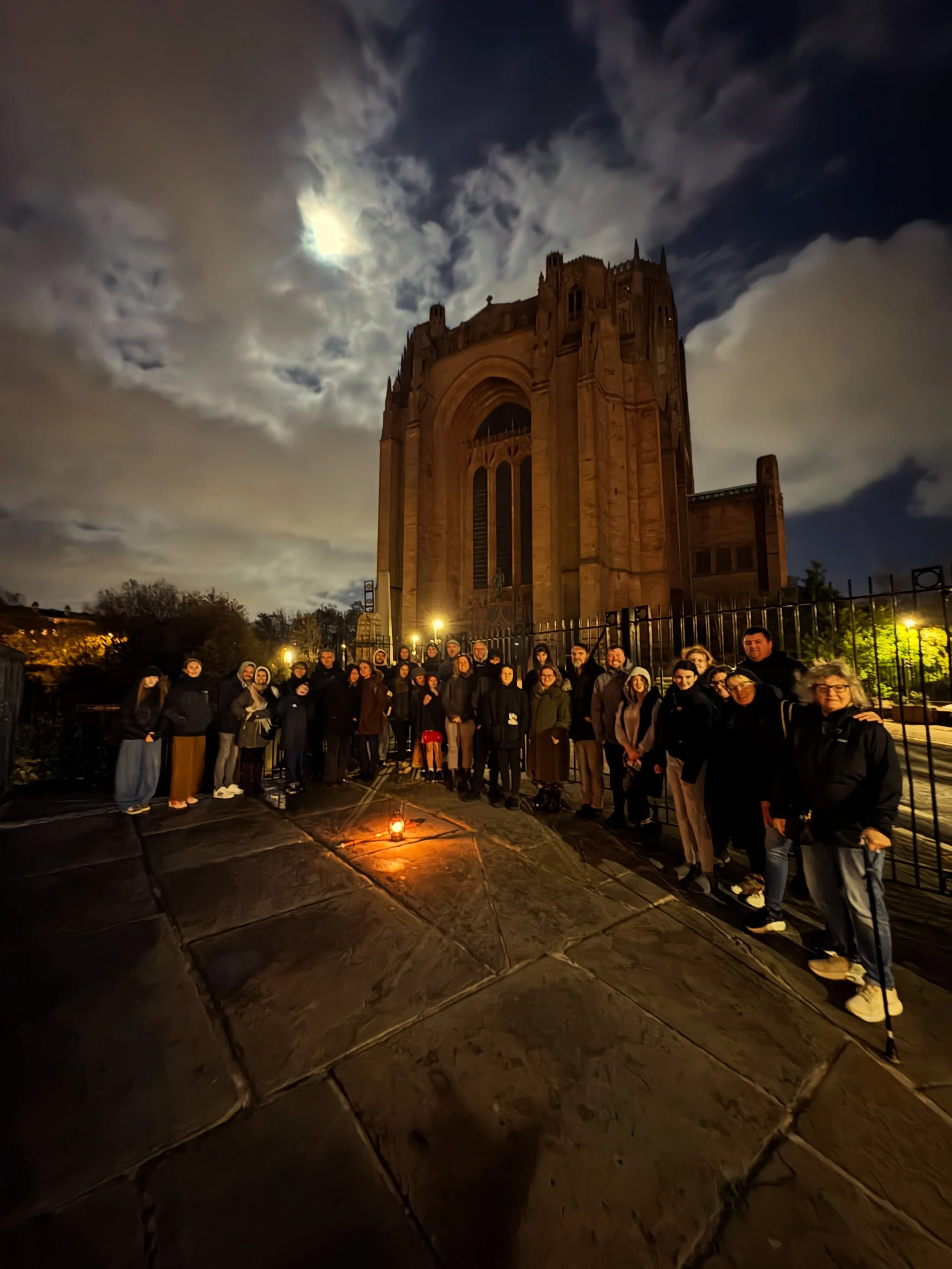 We set out to slice out our piece of the night &hellip; 🌚✨

Hail thee happy glittering rain that danced about but didn&rsquo;t stay too long&hellip; Huzzah to you ole Billy wind for howling so harmoniously with us through the labyrinth of Liverpool&