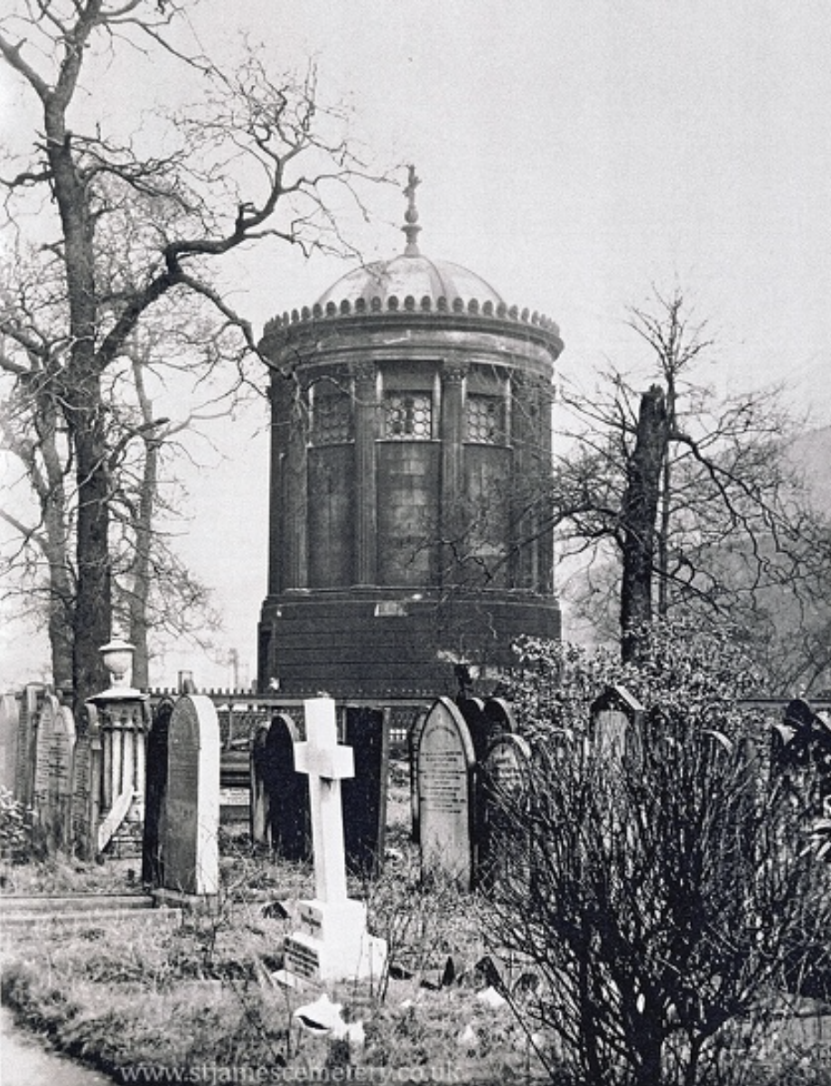 Huskisson Monument, 1942
The mausoleum of William Huskisson designed by John Foster Jr and built in 1834, adapted from the Choragic Monument of Lysicrates in Athens.