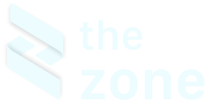 White transparent png of The Zone, a business that does mental performance support.