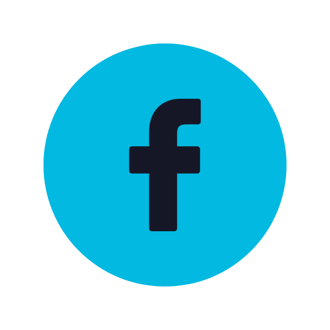 blue facebook icon for The Zone mental performance support brand.