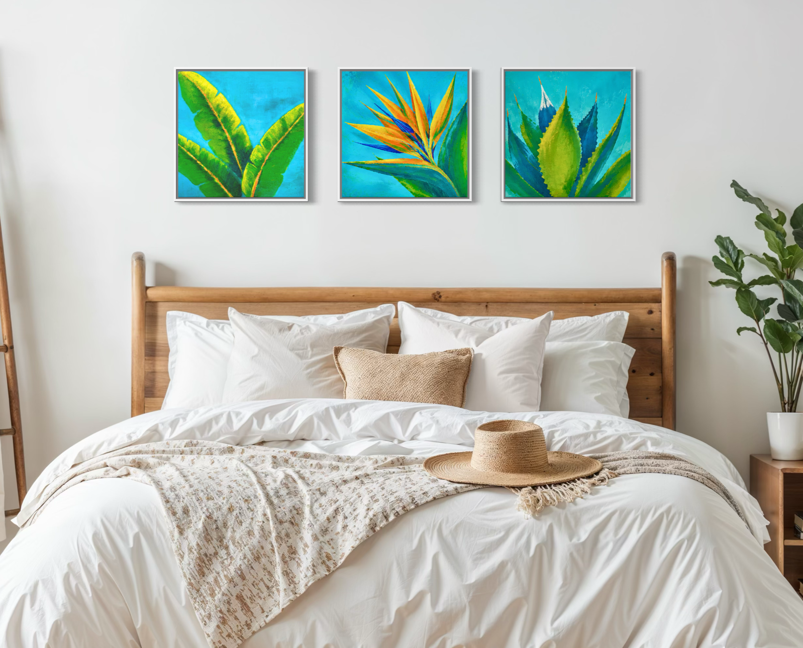 6/6, 6/7, 6/21: 3 Art Workshop Bundle Of Textured Botanicals Series