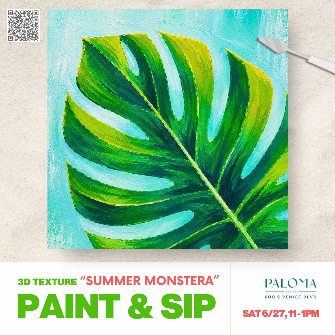 Art Workshop 6/27: Monstera
