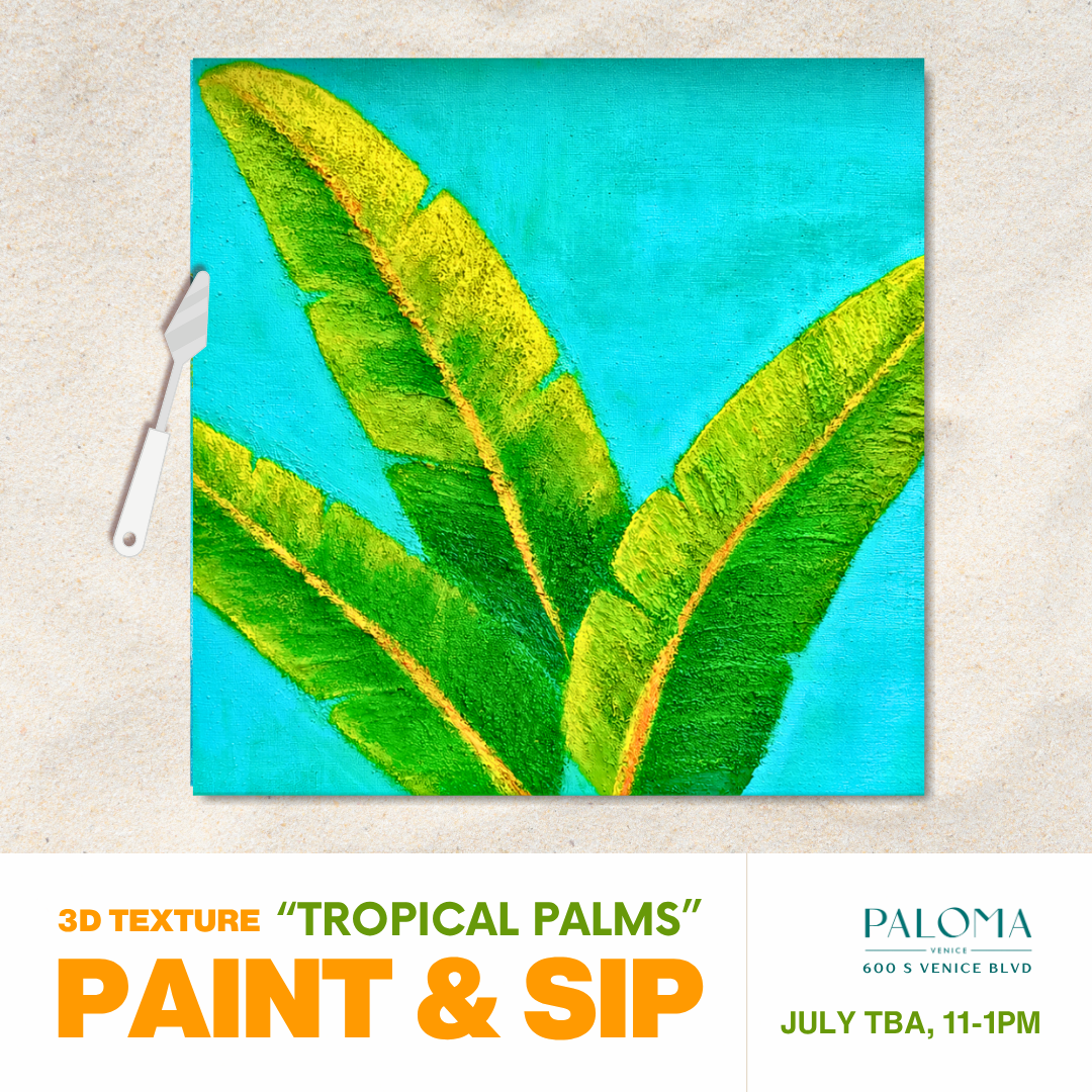 July Art Workshop: Island Palms