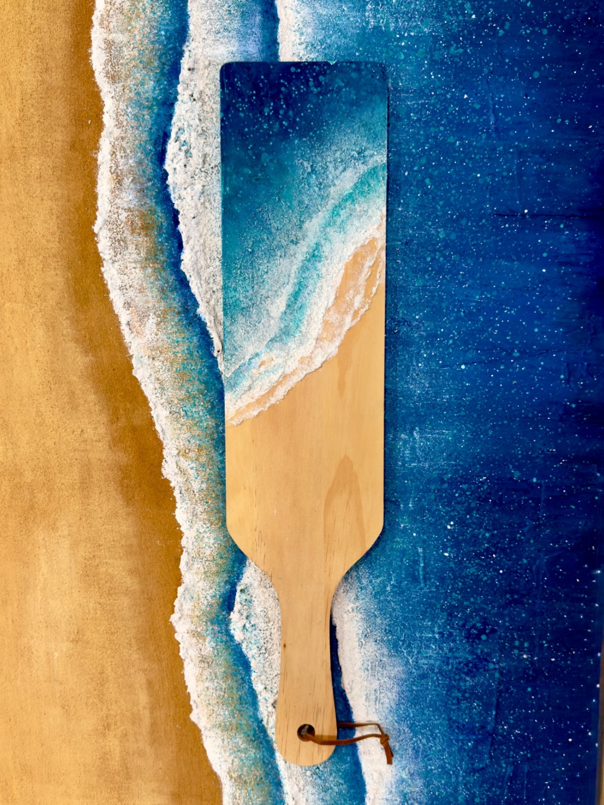 Cosmic Coastal Charcuterie Board - Long