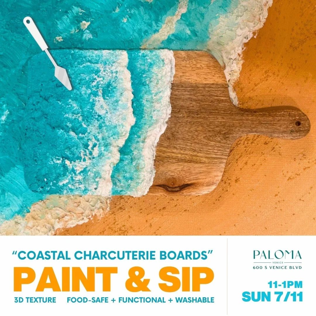 Art Workshop 7/11: Coastal Charcuterie Boards