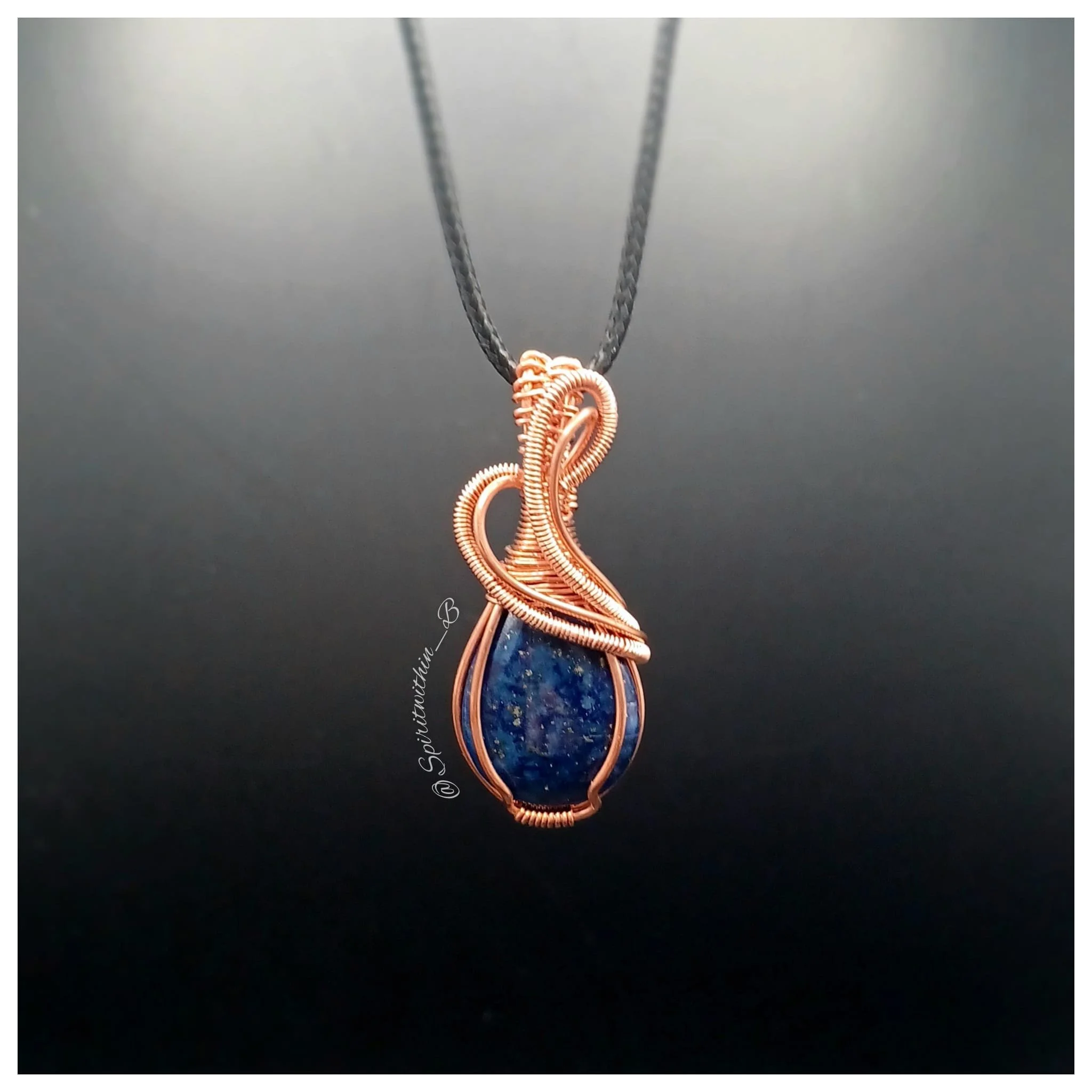 Lapis Lazuli - Wire Wrap