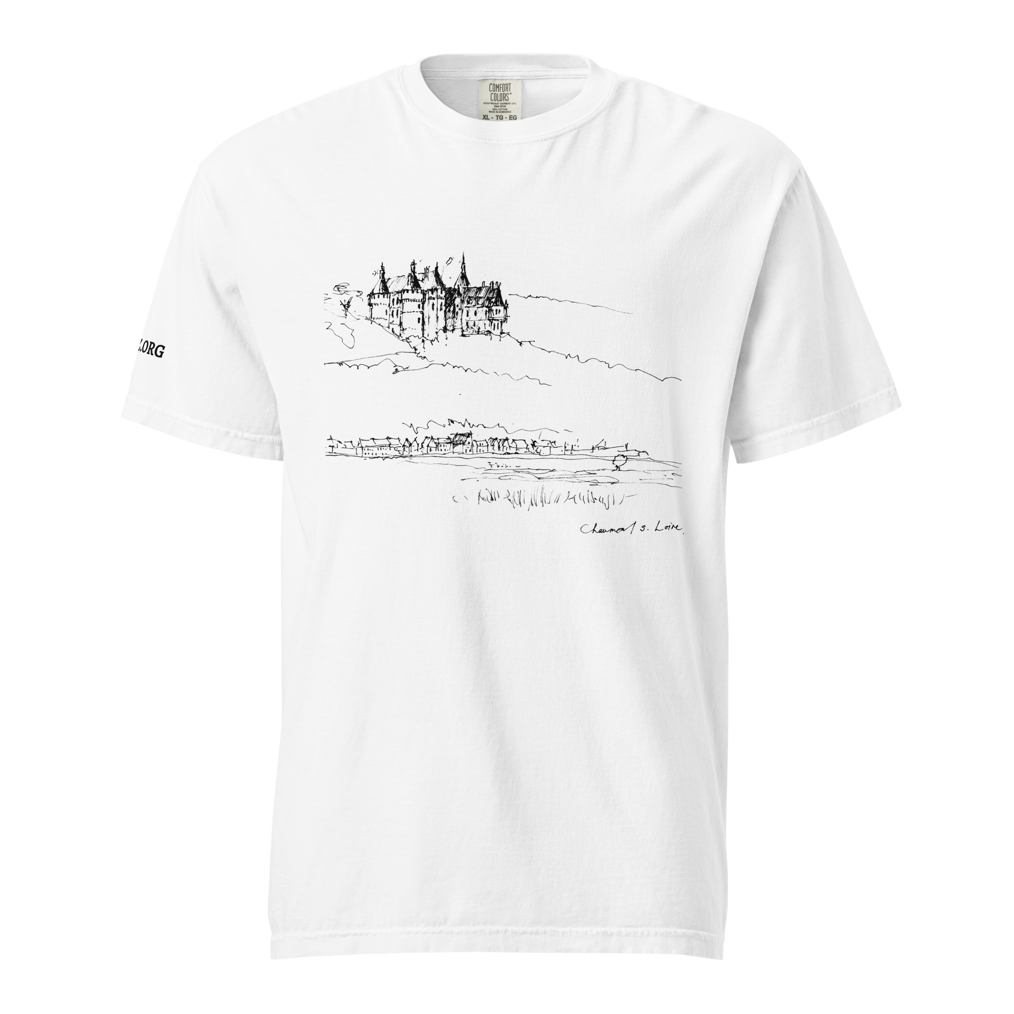Chaumont sur Loire Heavyweight T-shirt