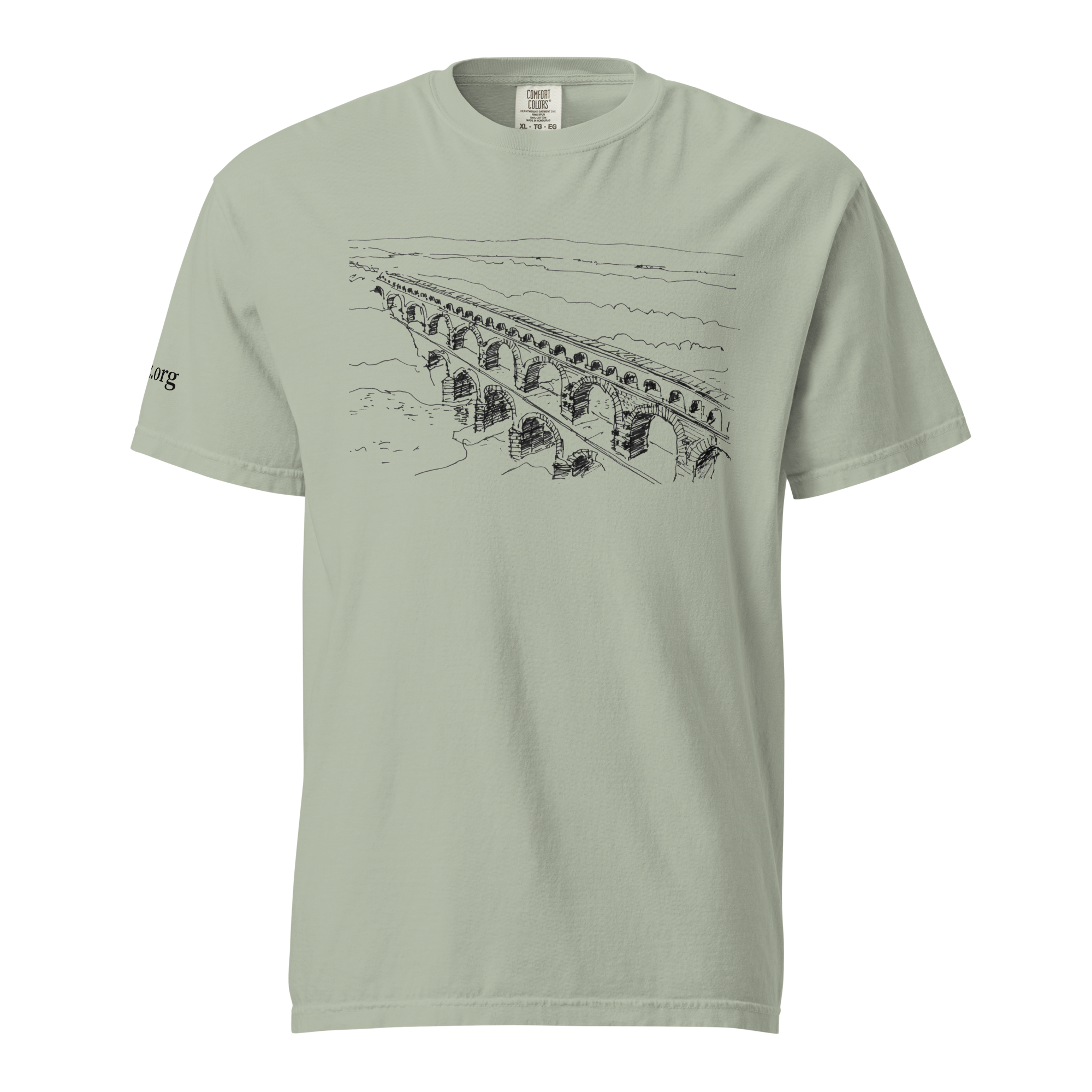 Pont du Gard heavyweight t-shirt