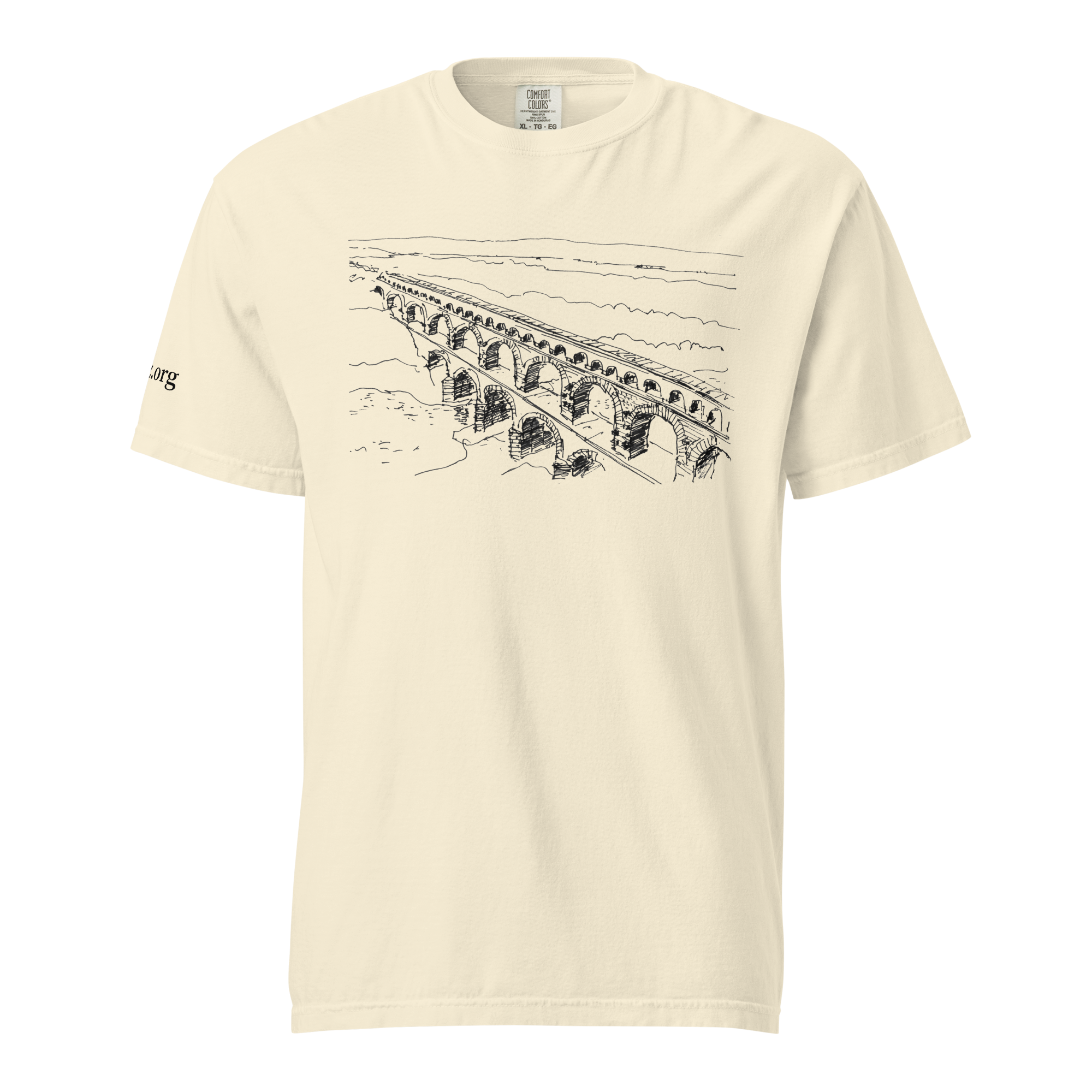 Pont du Gard heavyweight t-shirt