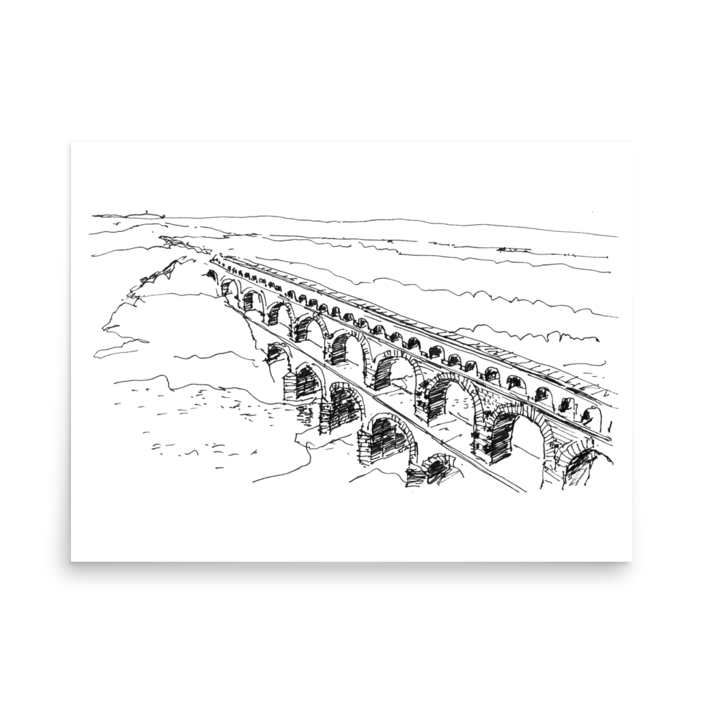 Pont du Gard – Fine Art Print