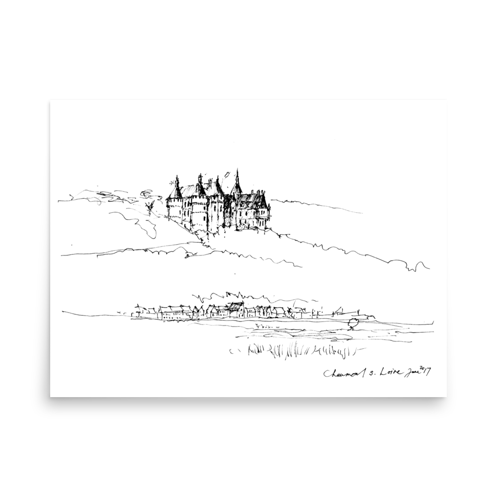 Chaumont sur Loire - Fine Art Print