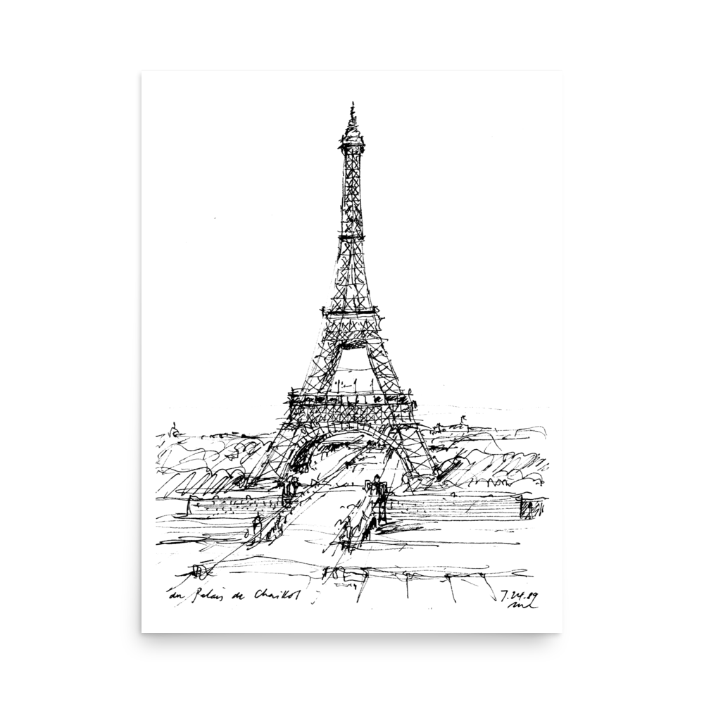 Eiffel Tower - Fine Art Print