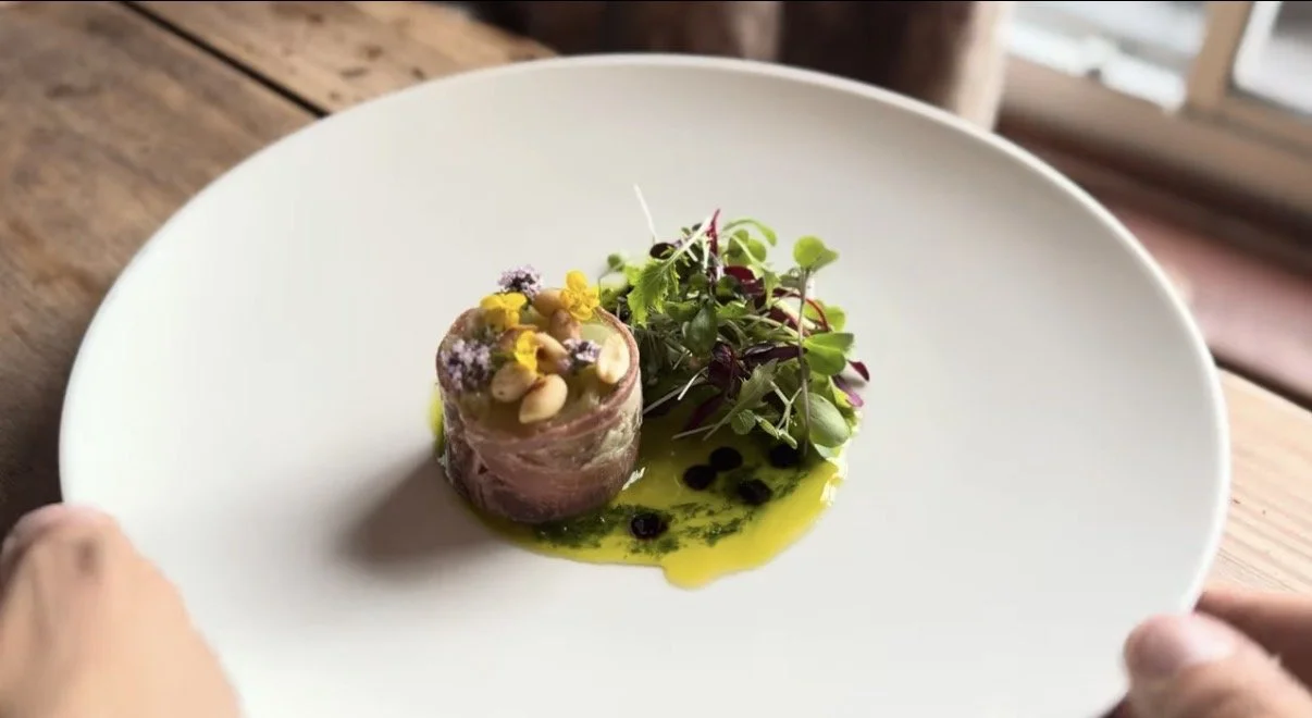 Charred Leek & Parma Ham Ballantine