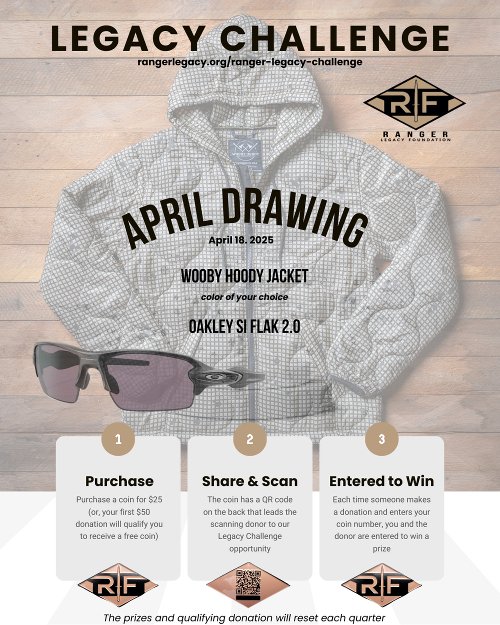 April Drawing — Ranger Legacy Foundation
