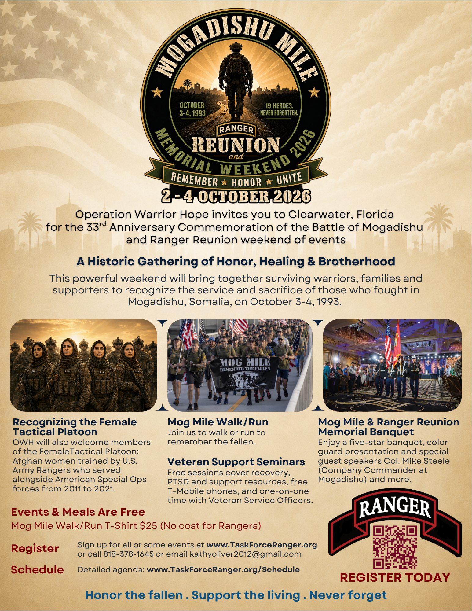Mogadidshu Mile Ranger Reunion