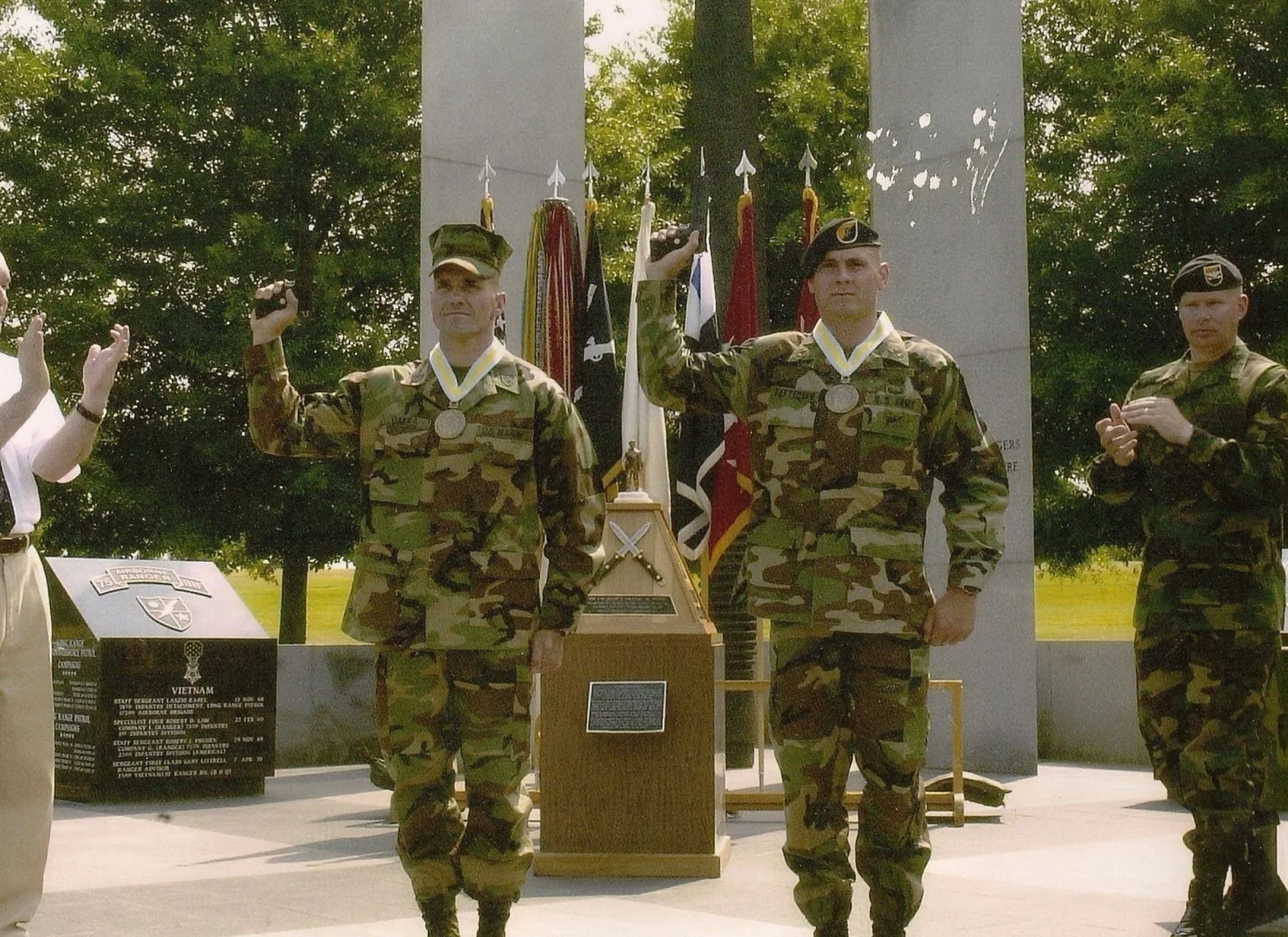 GSGT Keith Oakes, SFC William Patterson