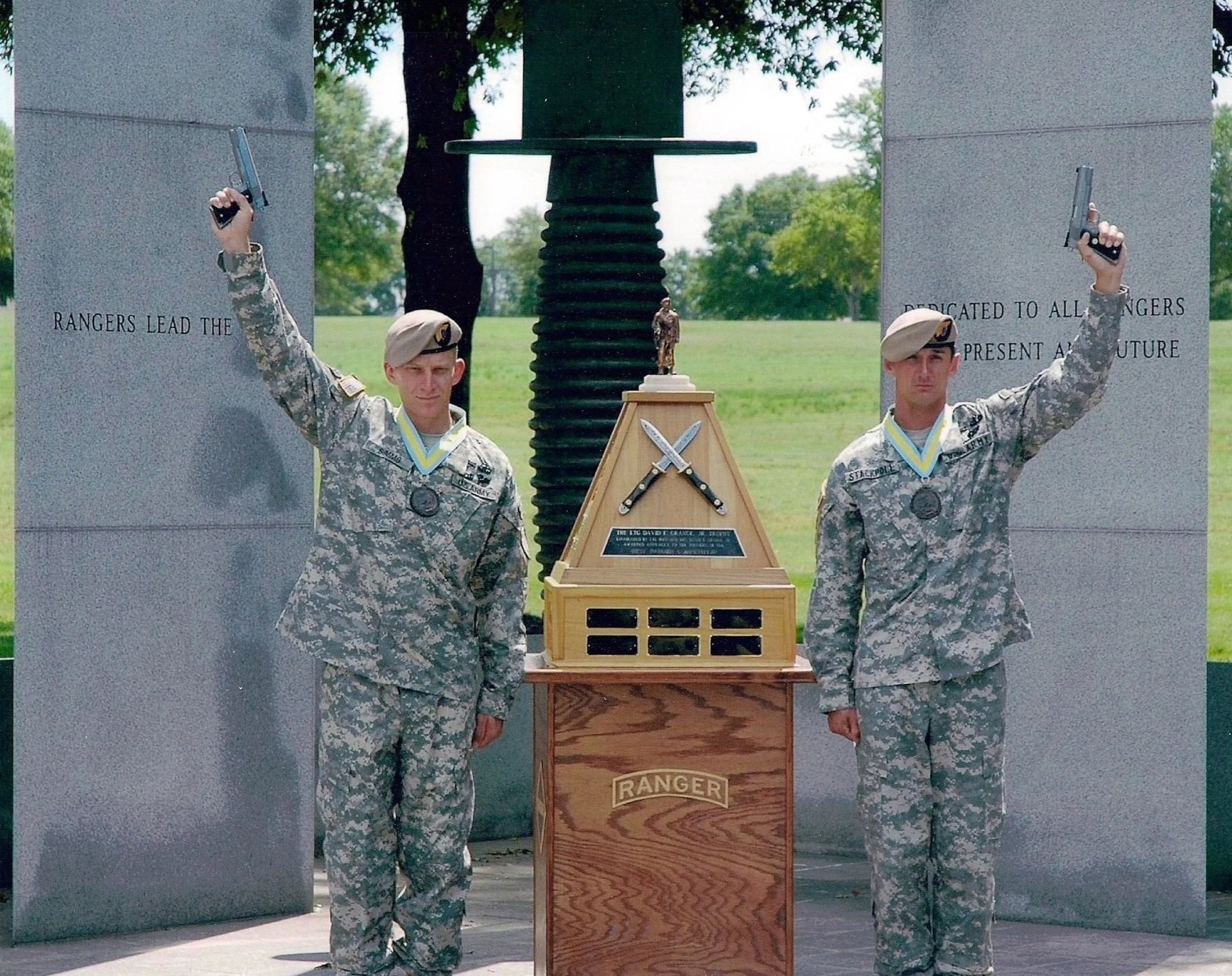 SFC Blake Simms, SFC Chad Stackpole