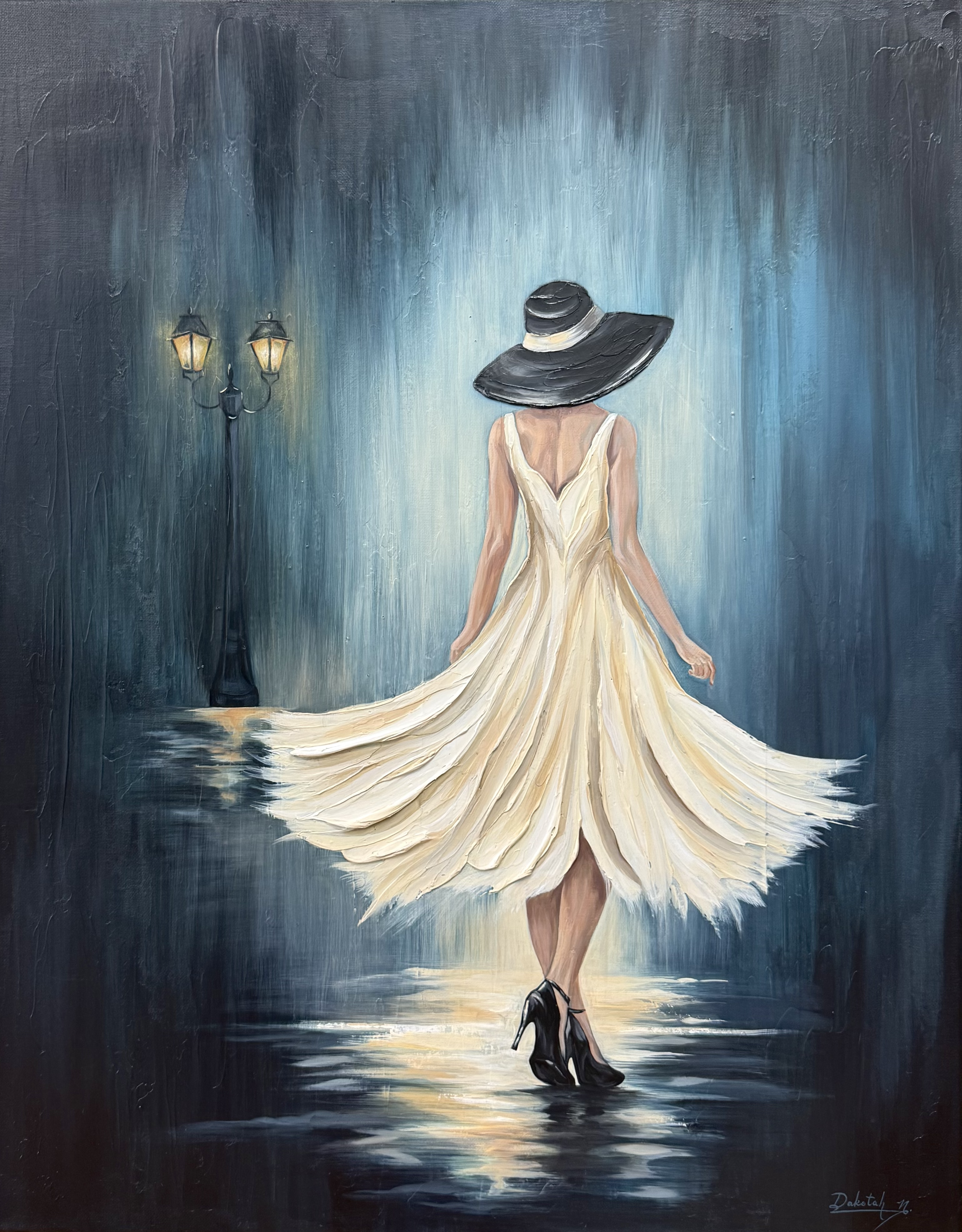 Into the Rain Light, 24x30