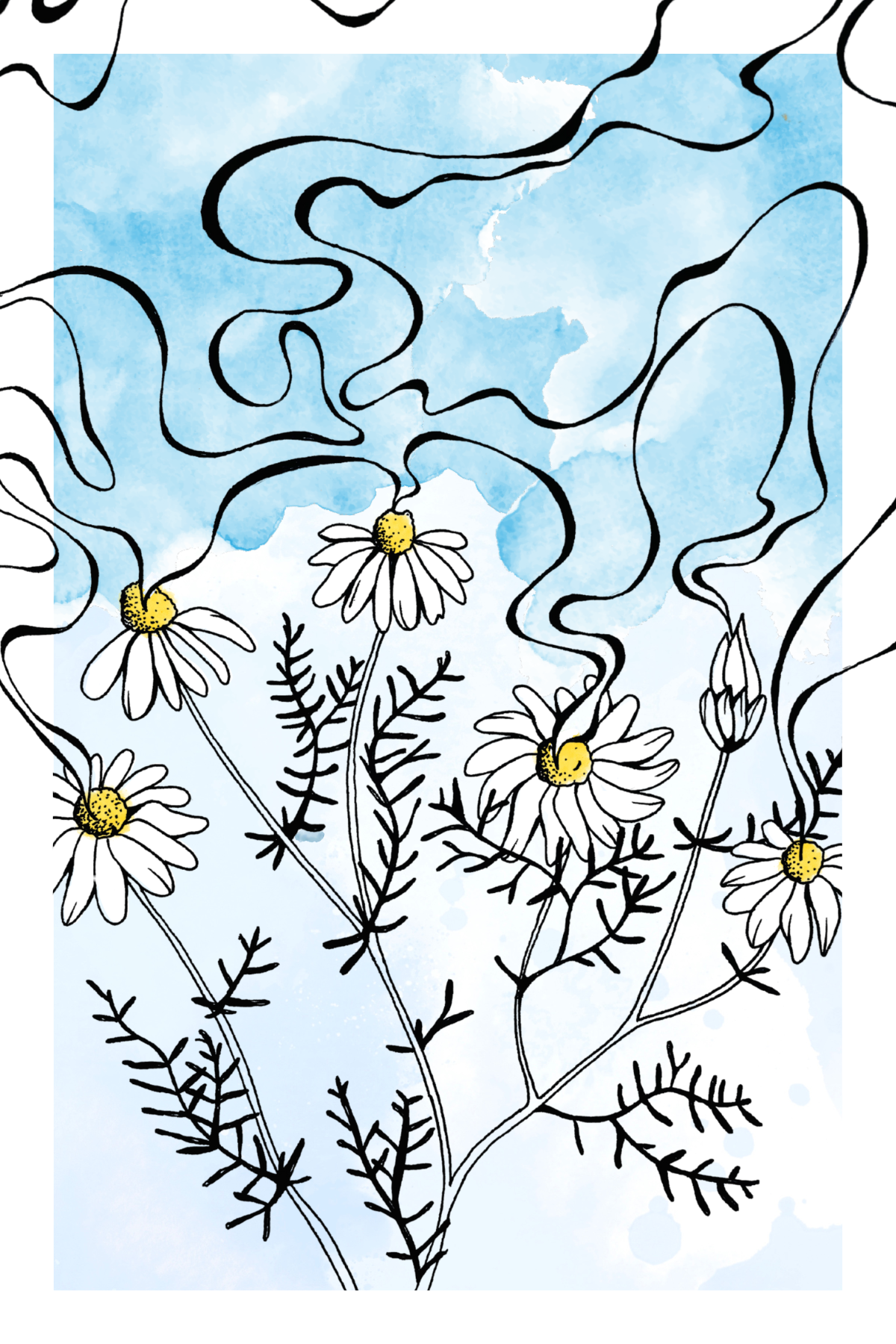 somewhere deep inside you, life is rumbling past. (4 x 6 in) (1).png