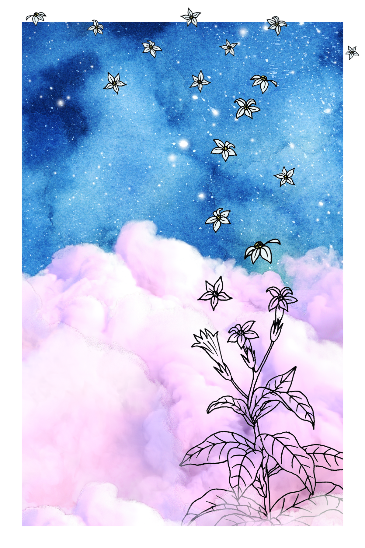 somewhere deep inside you, life is rumbling past. (4 x 6 in) (3).png