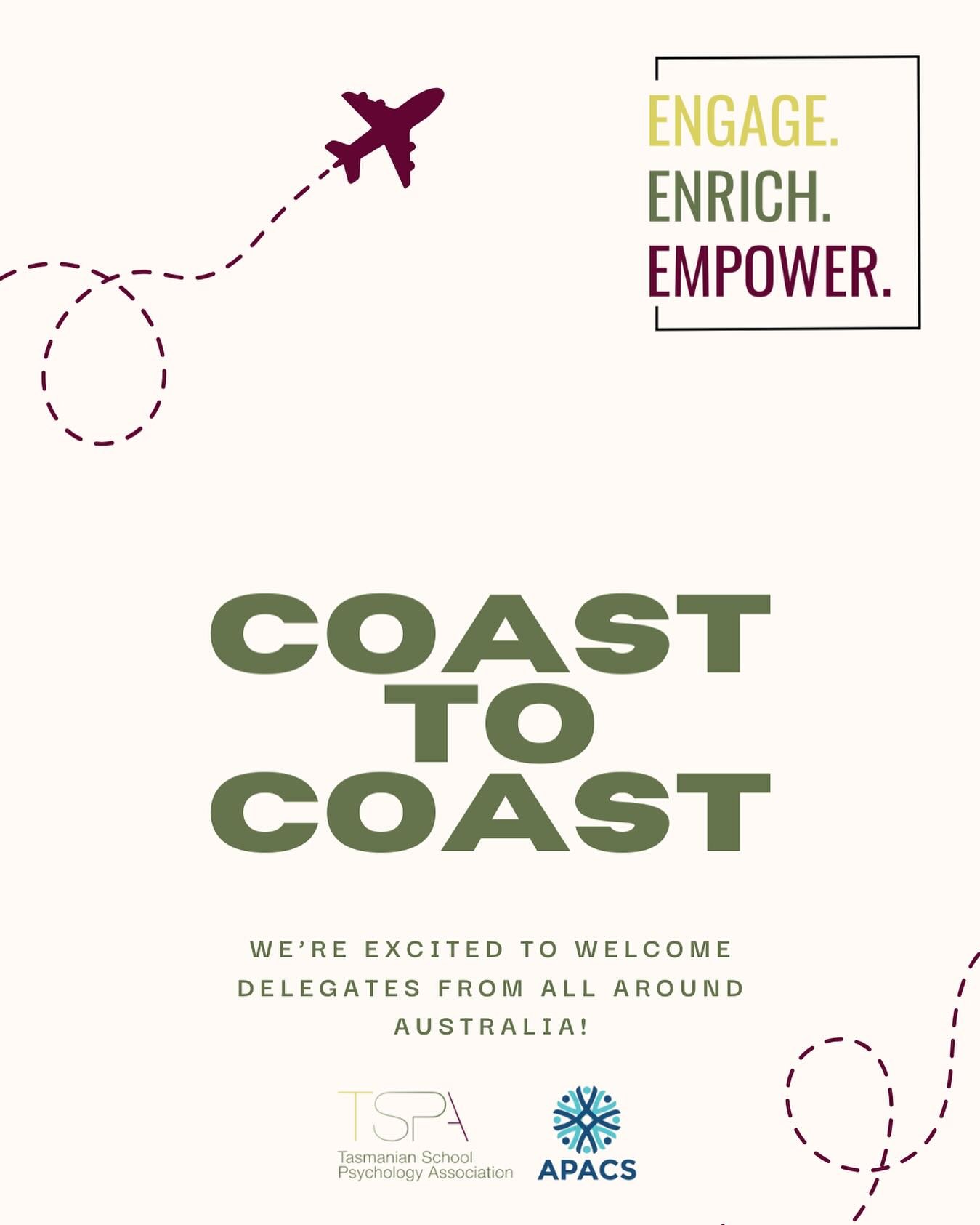 🌿 We&rsquo;ve Gone National! 🌿

We&rsquo;re thrilled to announce that tickets for the APACS 2025 National Conference have been sold in every state and territory across Australia!

From the red sands of the Northern Territory to the pristine beaches